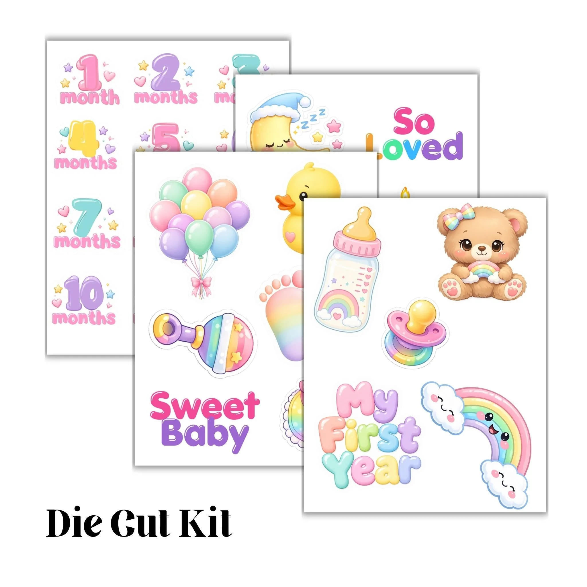 Baby's First Year Die Cut Kit