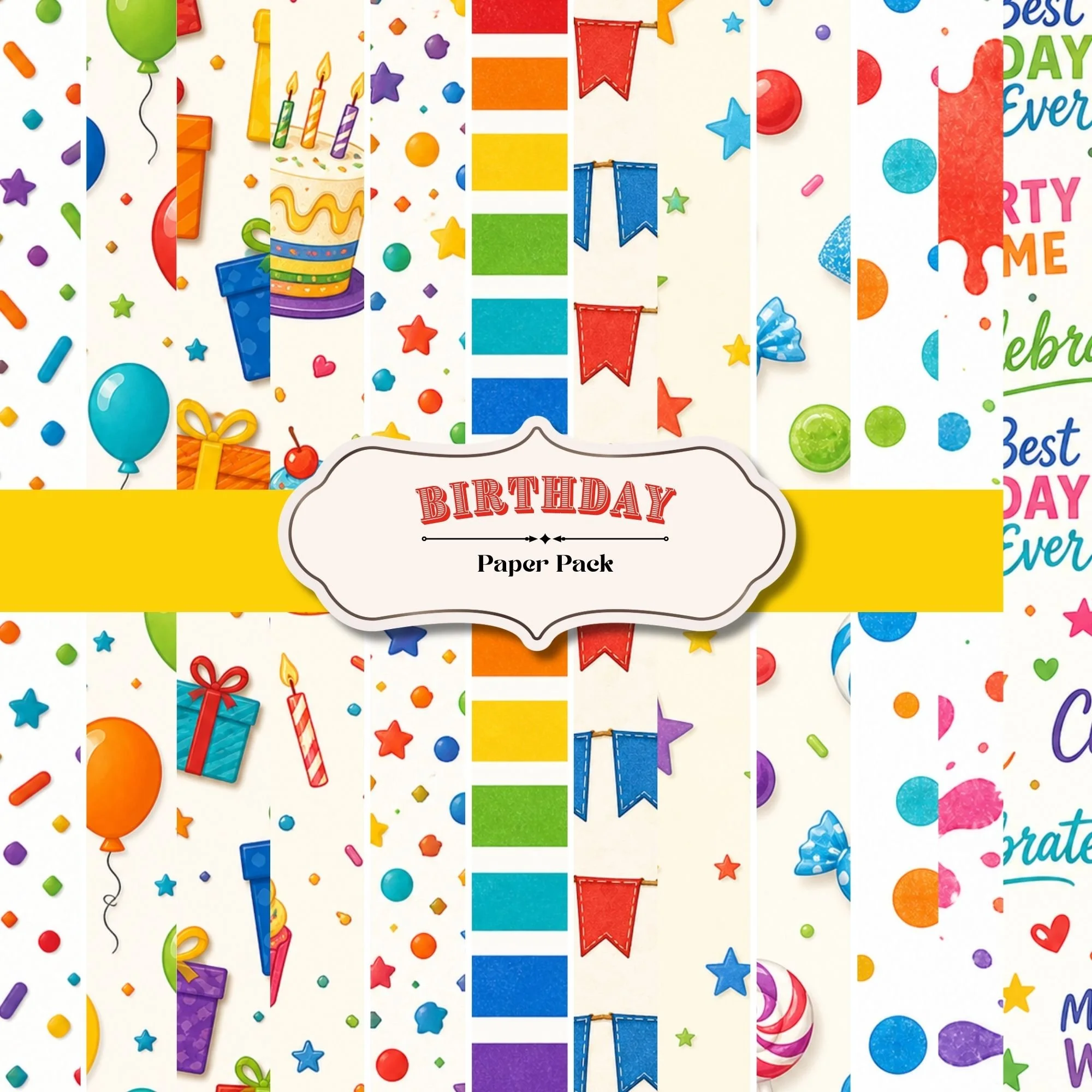 Birthday Memories Paper Pack