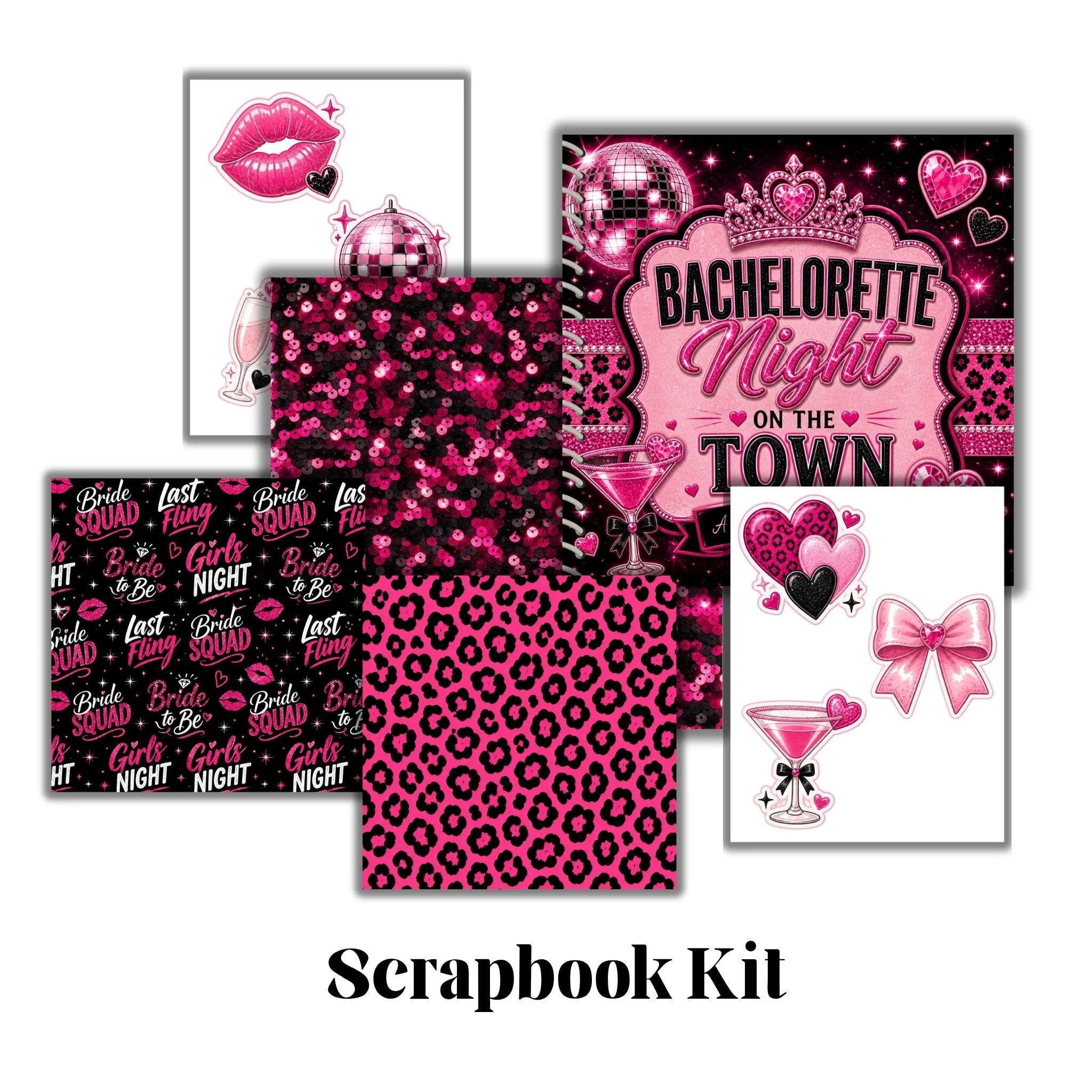 Bachelorette Party Scrapbook Kit