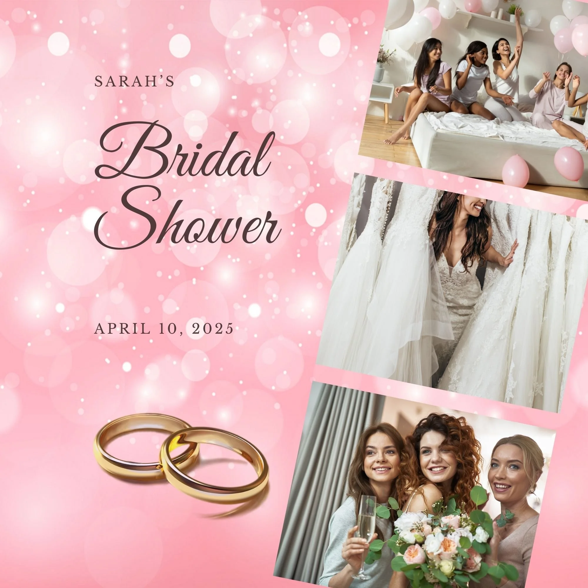 Image of Bridal Shower Memorette