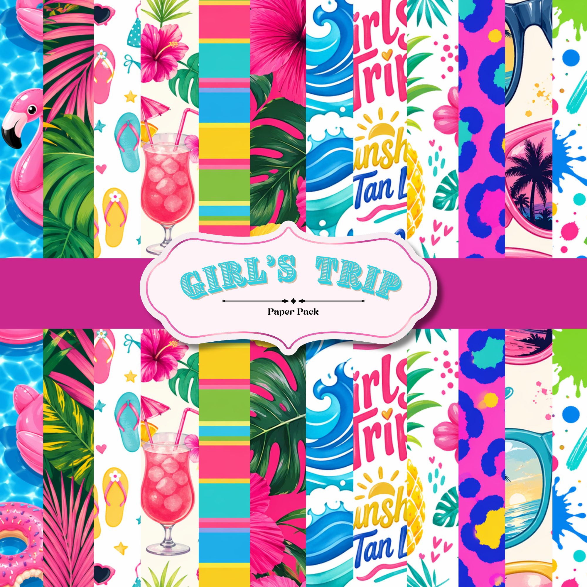 Girl's Trip Paper Pack