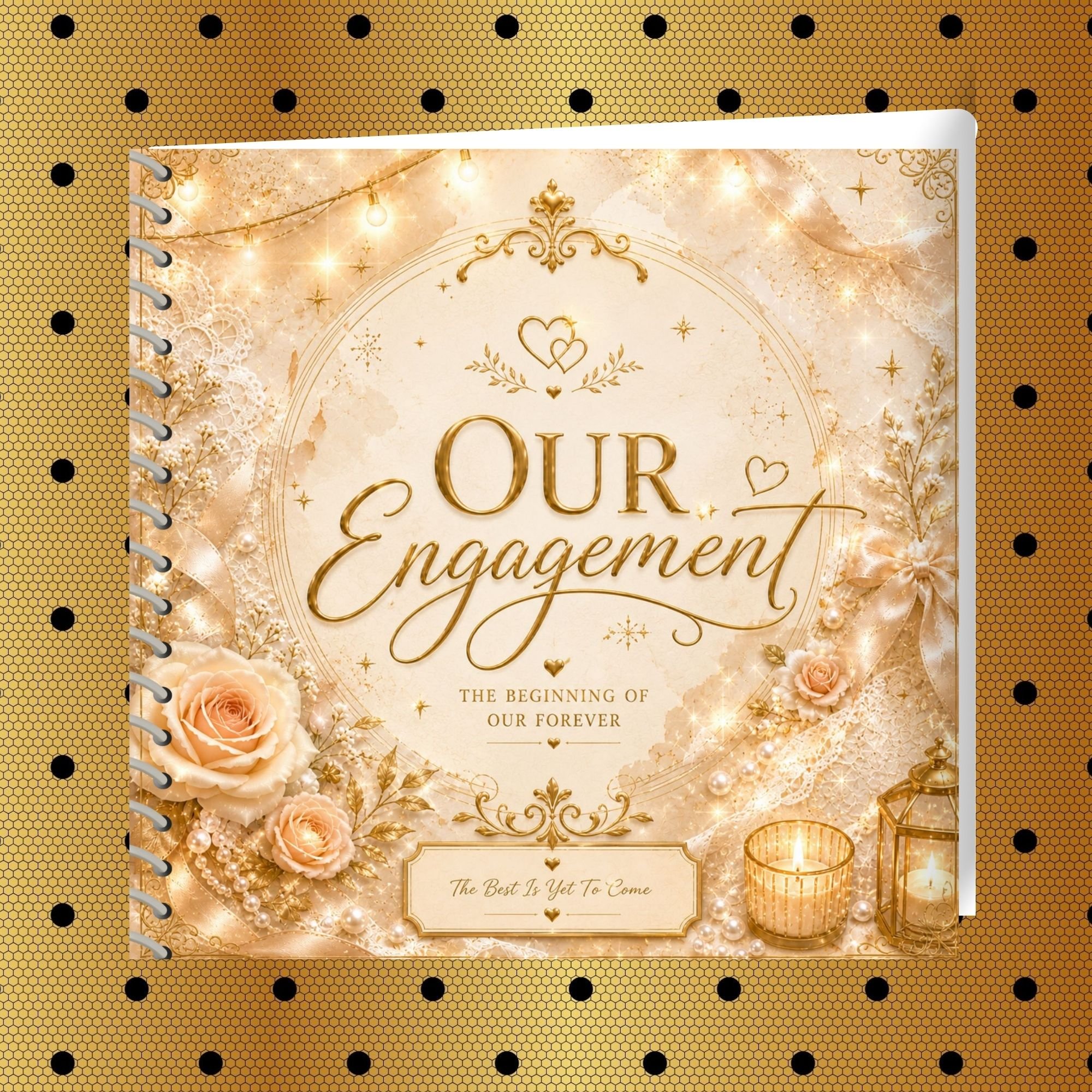 Engagement Memorette Classic Scrapbook
