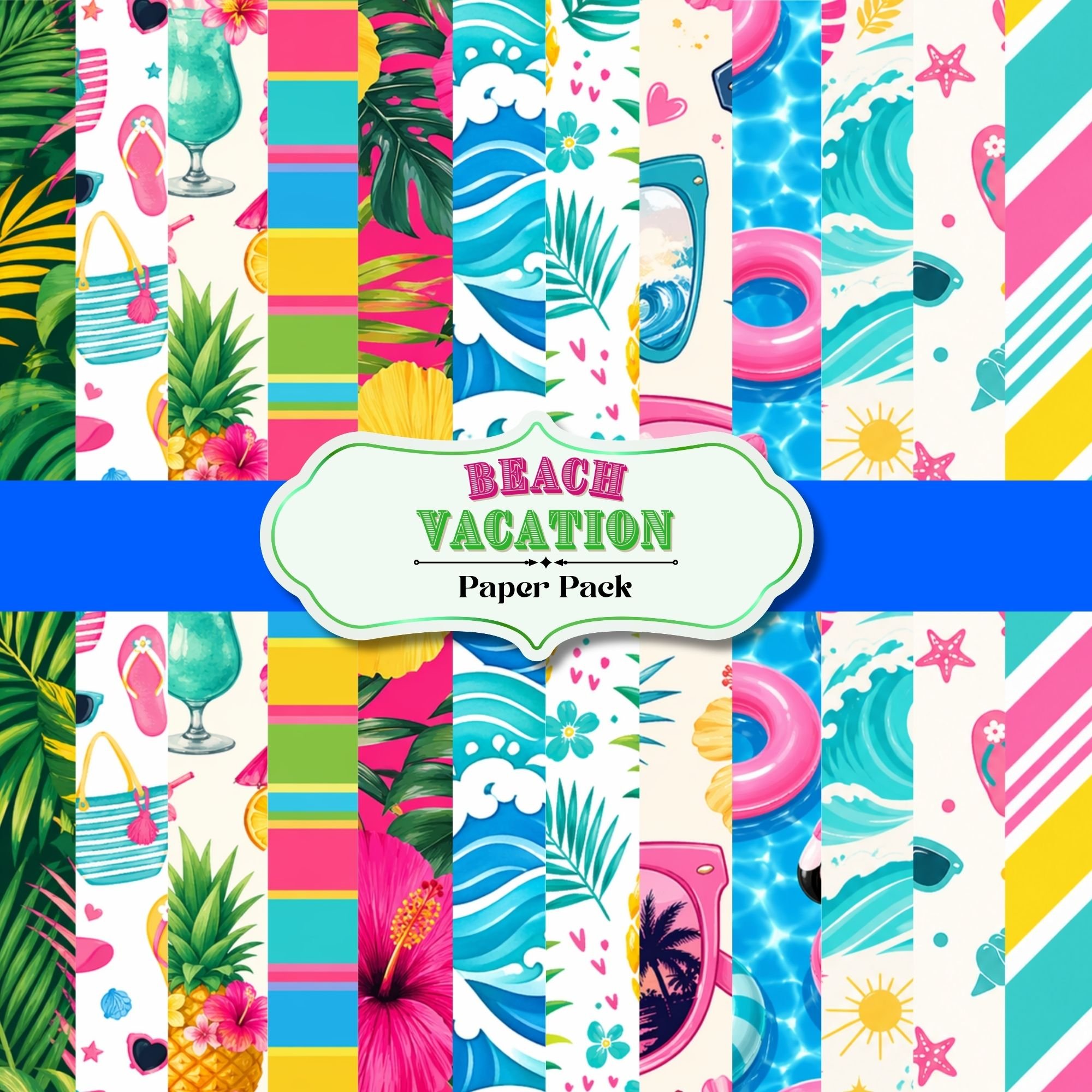 Beach Travel Paper Pack
