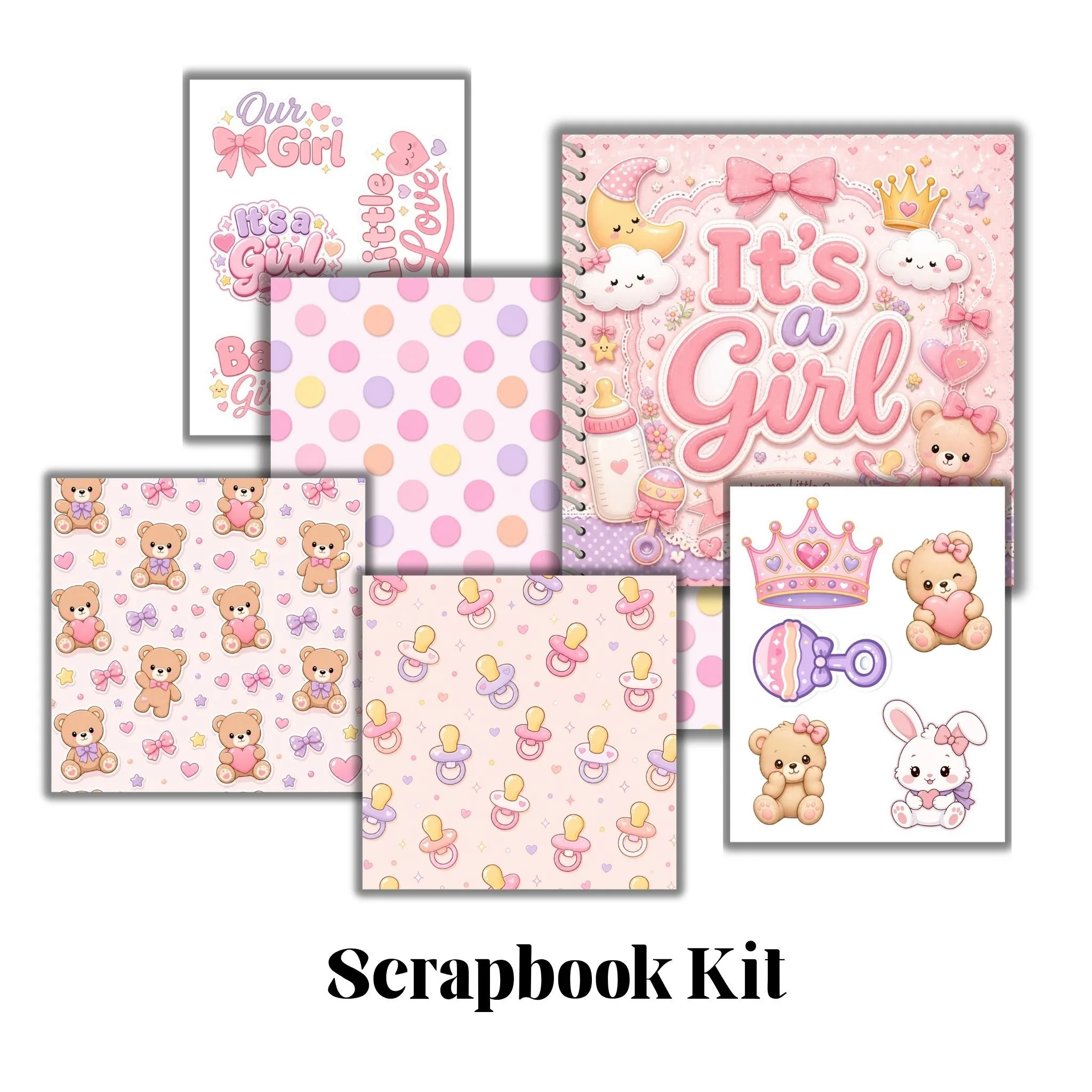 It's A Girl! Scrapbook Kit