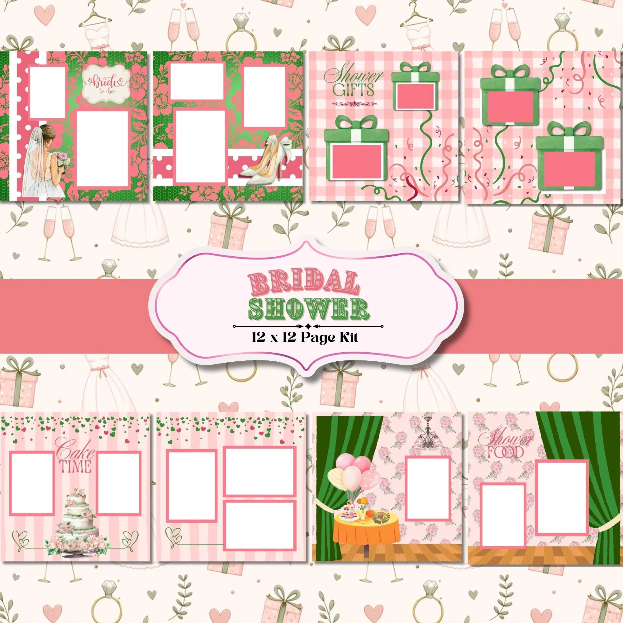 Bridal Shower Page Kit