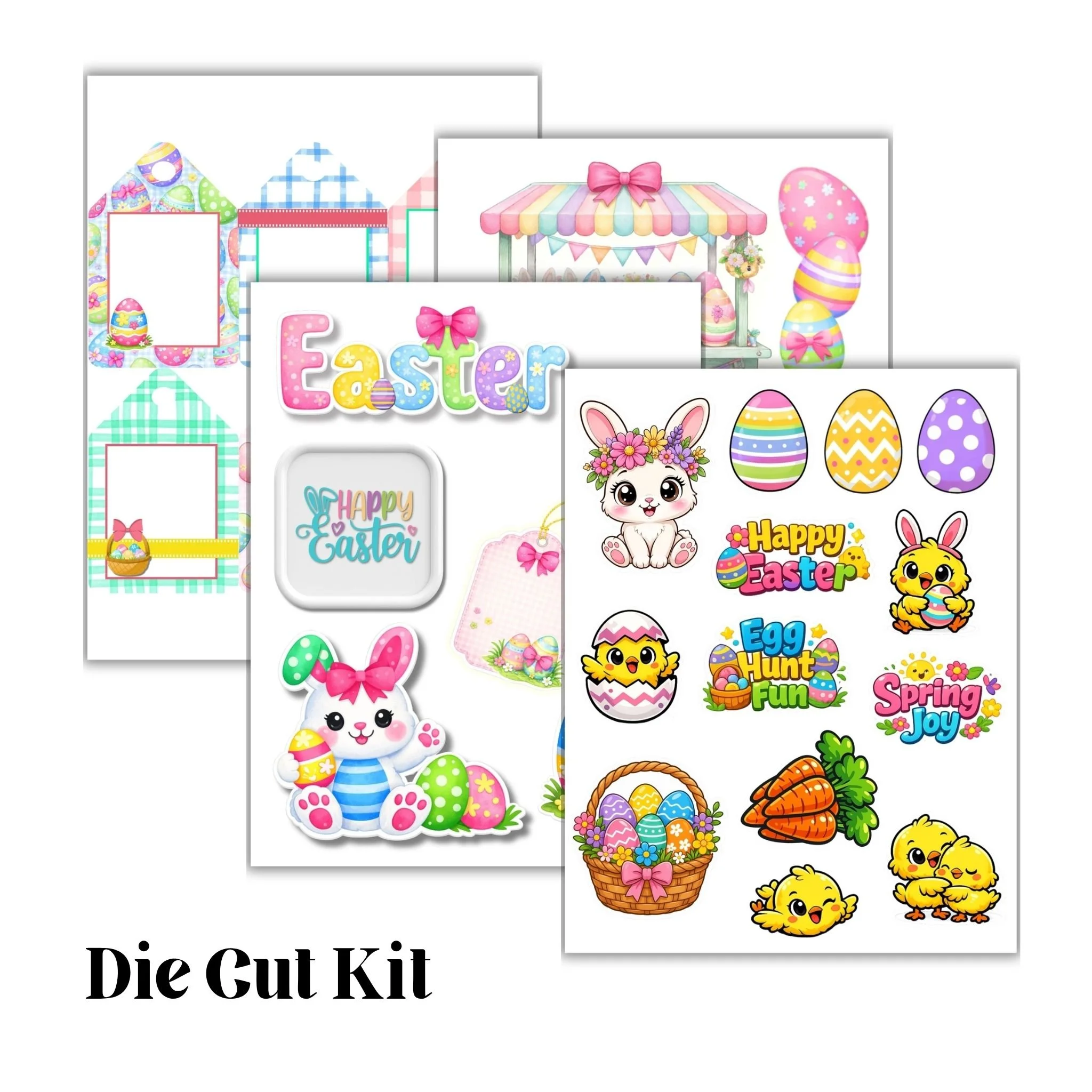 Easter Die Cut Pack
