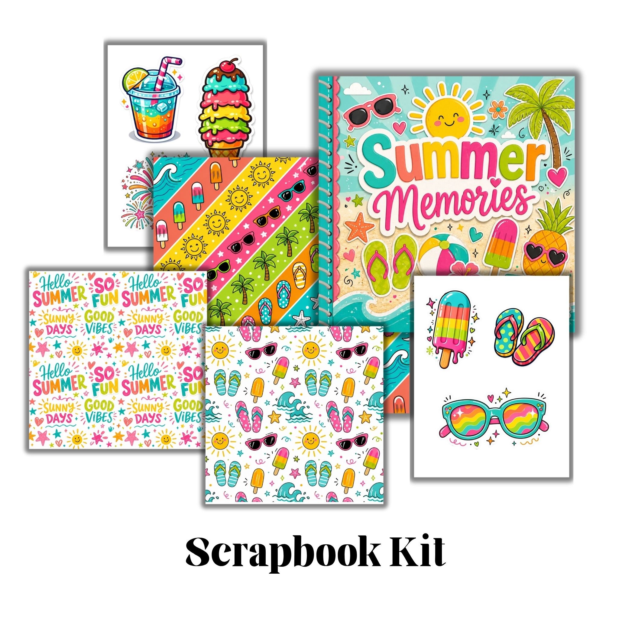 Summertime Scrapbook Kit