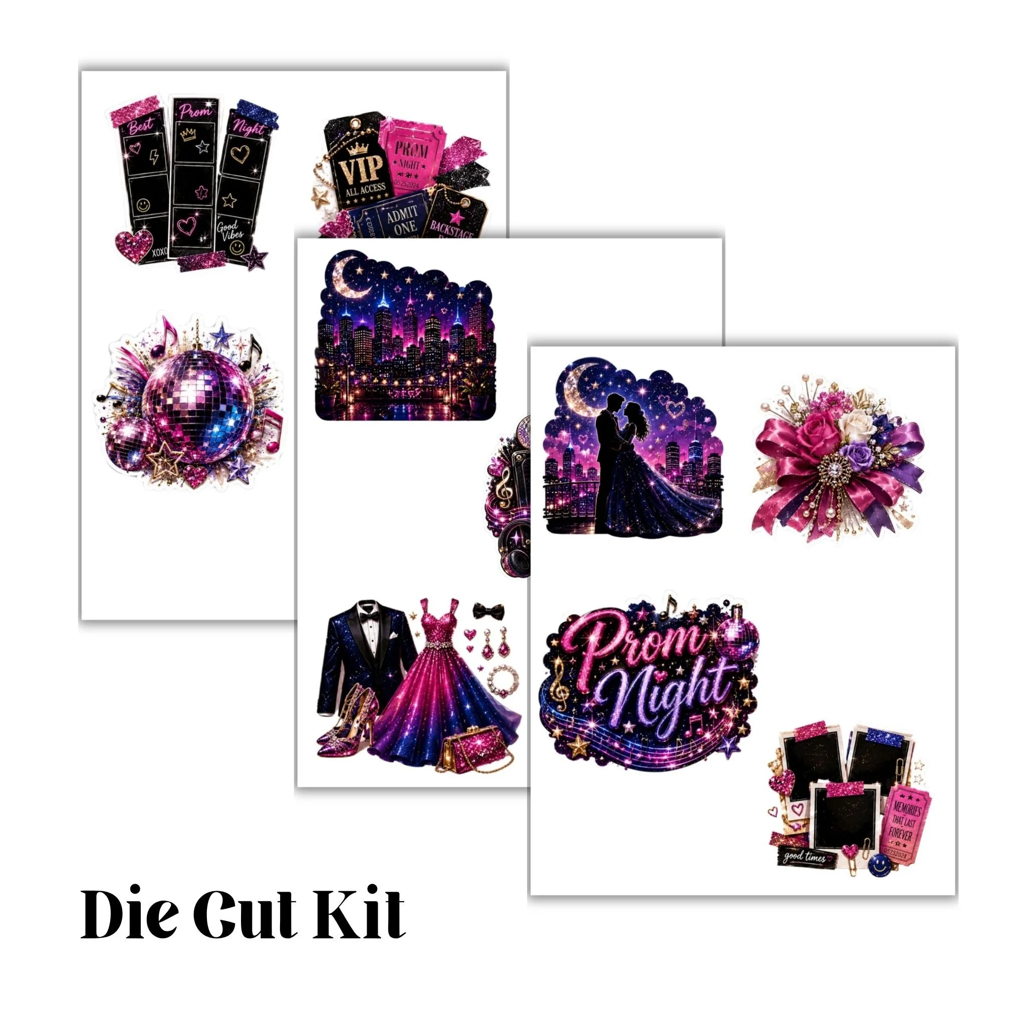 Prom Night Die Cut Pack