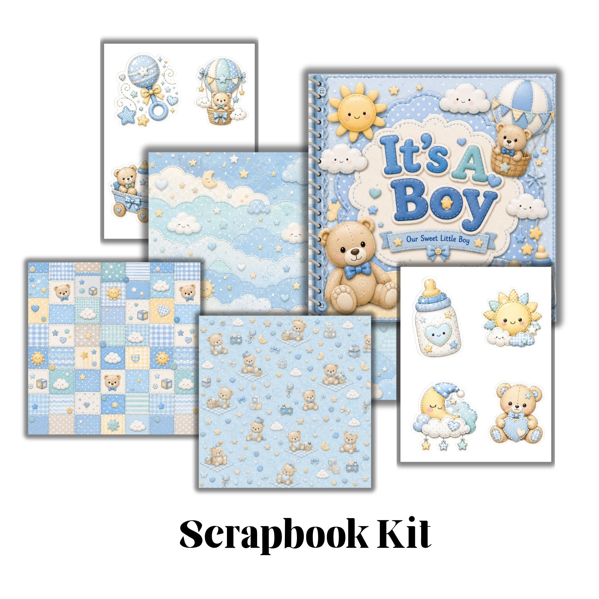 It's a Boy! Scrapbook Kit