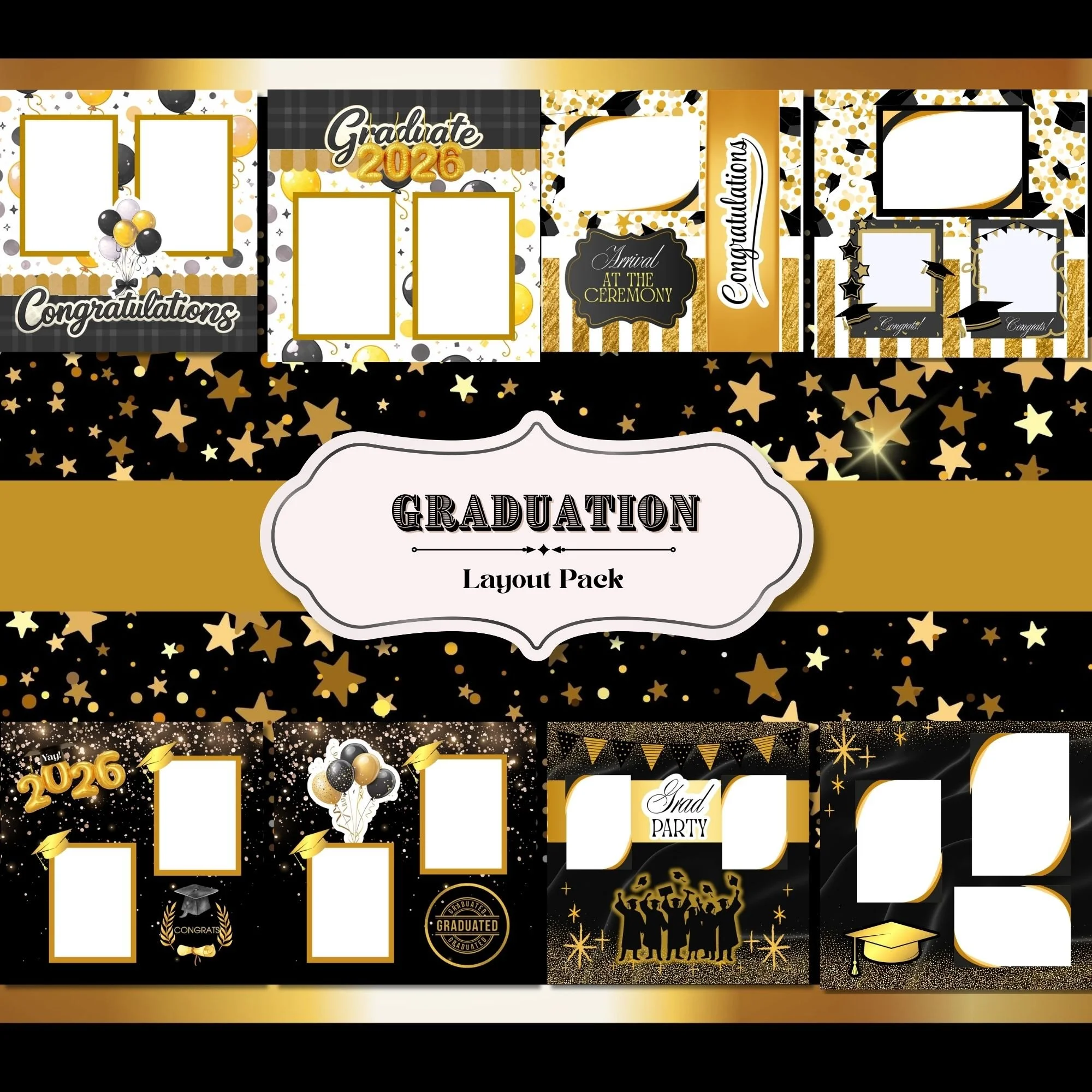 Graduation Page Kit