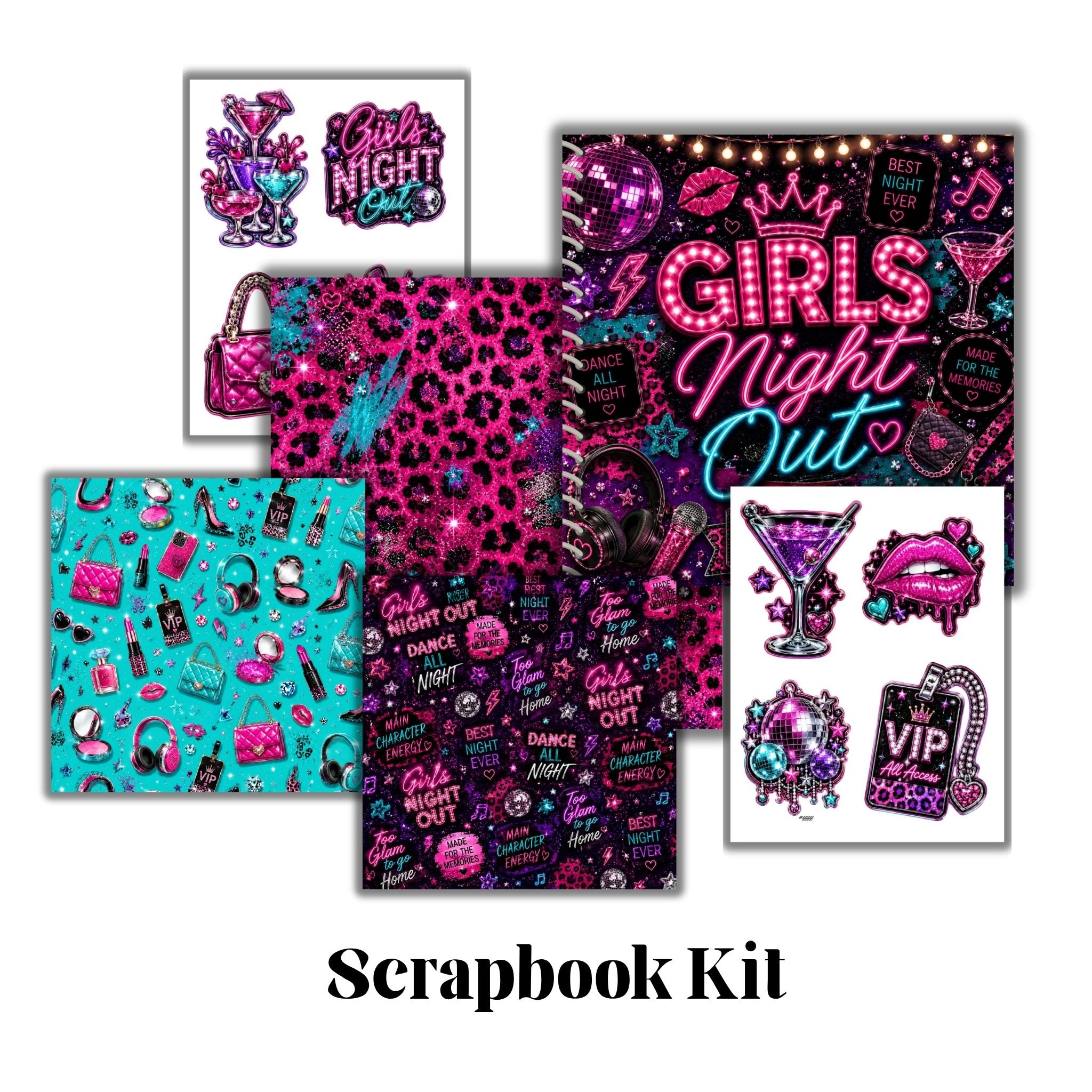 Girl's Night Out Scrapbook Kit