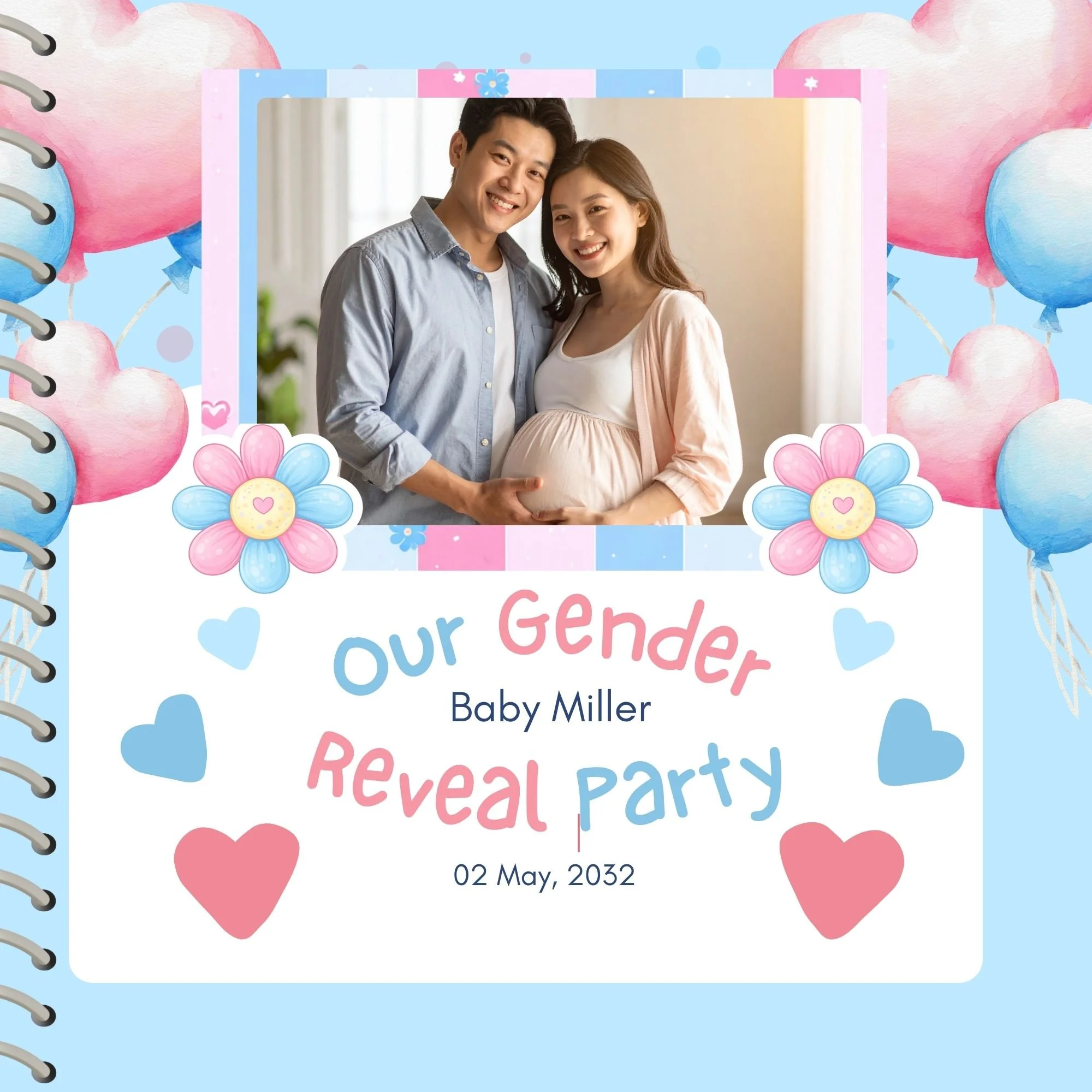 SPECIAL PRE-ORDER: Gender Reveal Party Memorette- Signature Edition