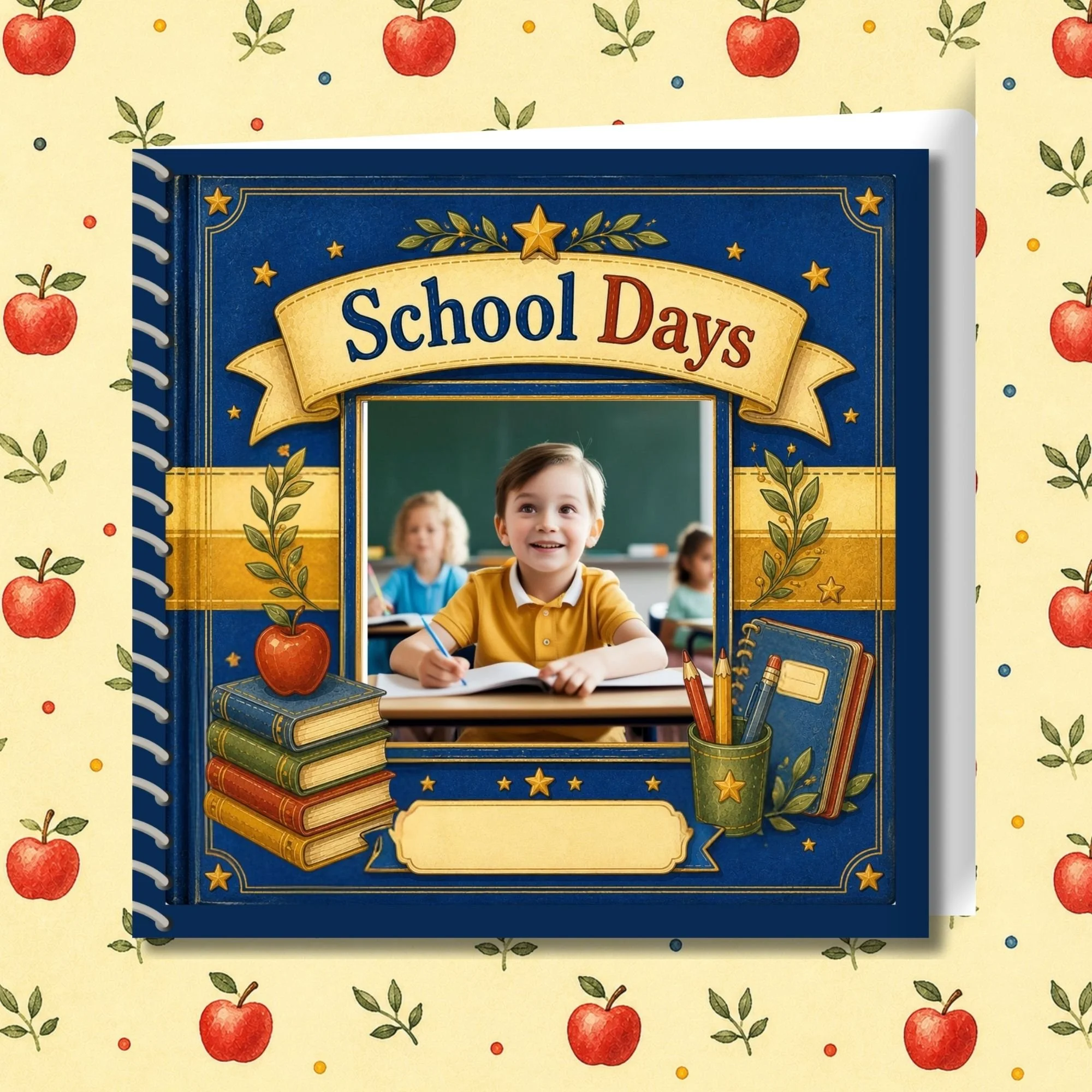My School Days Memorette Personalized Scrapbook