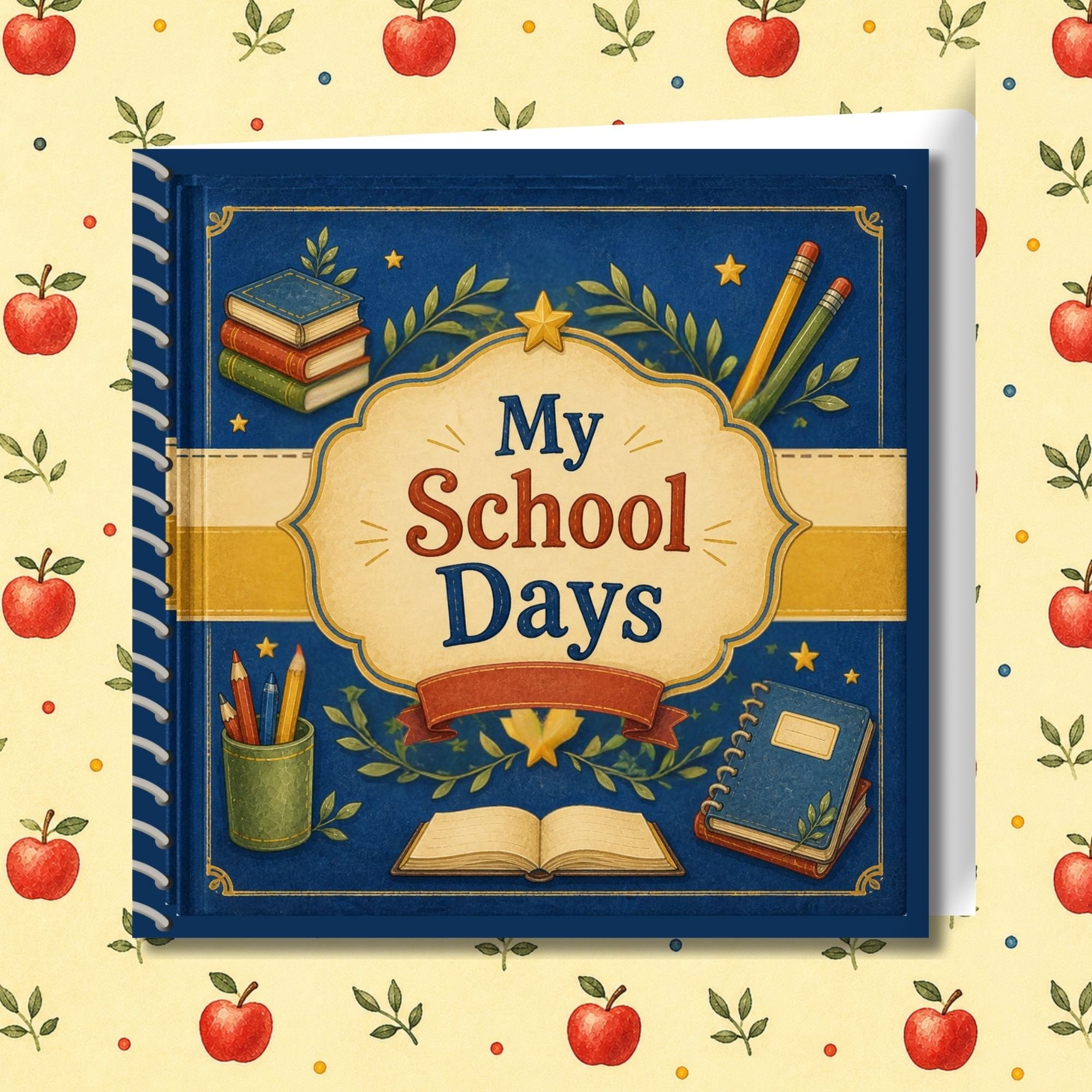 My School Days Memorette Classic Scrapbook