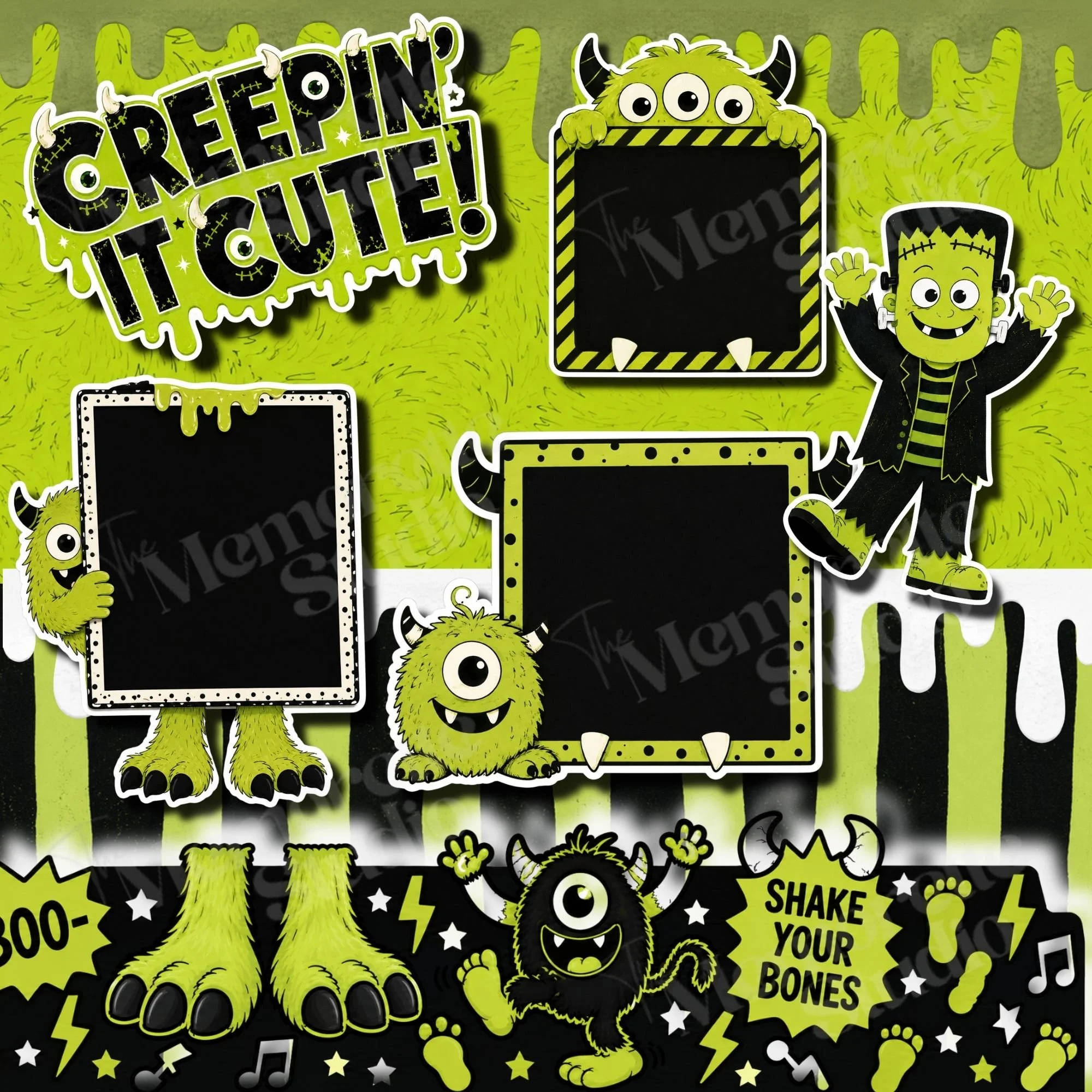 Creepin' It Cute Page Kit