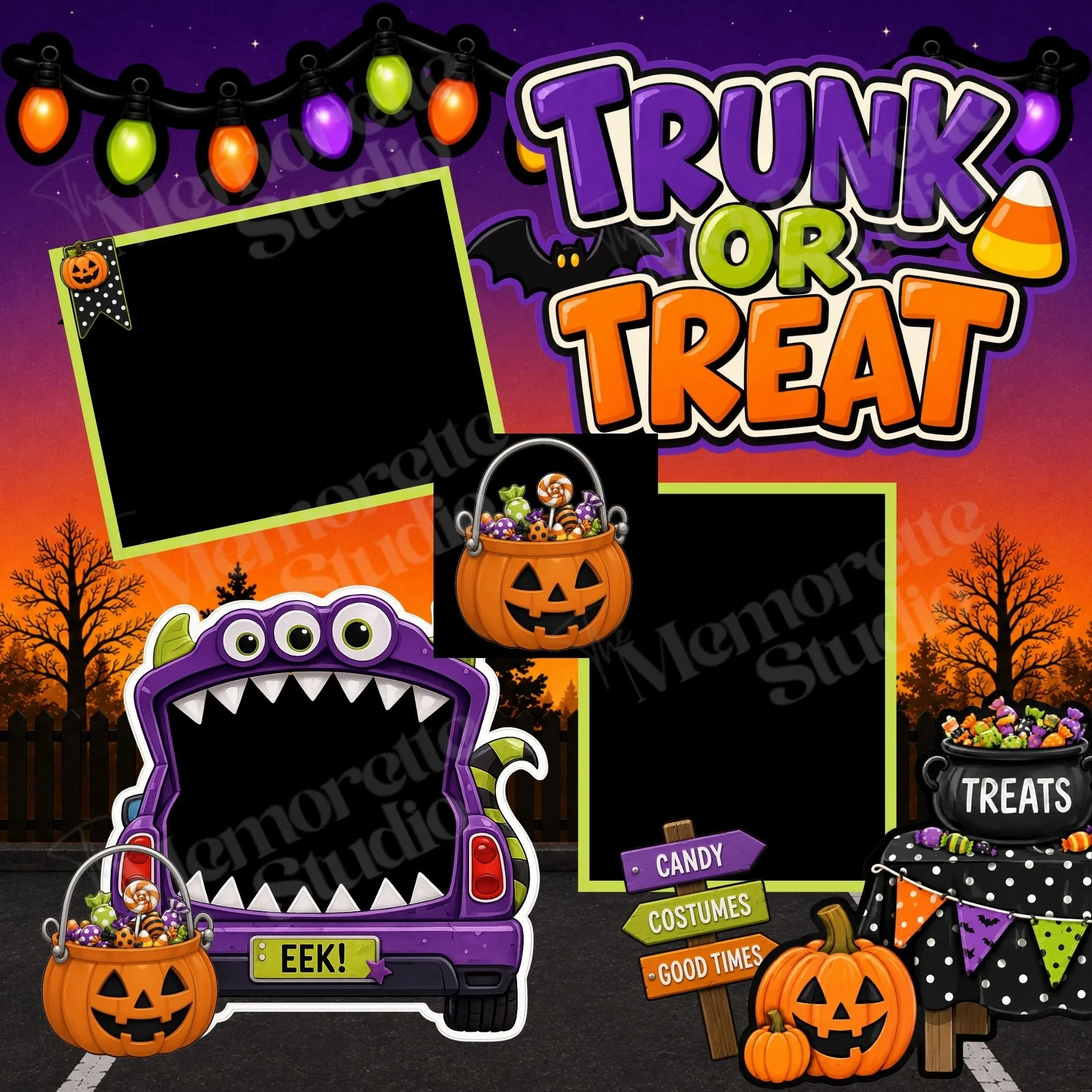 Trunk or Treat Page Kit