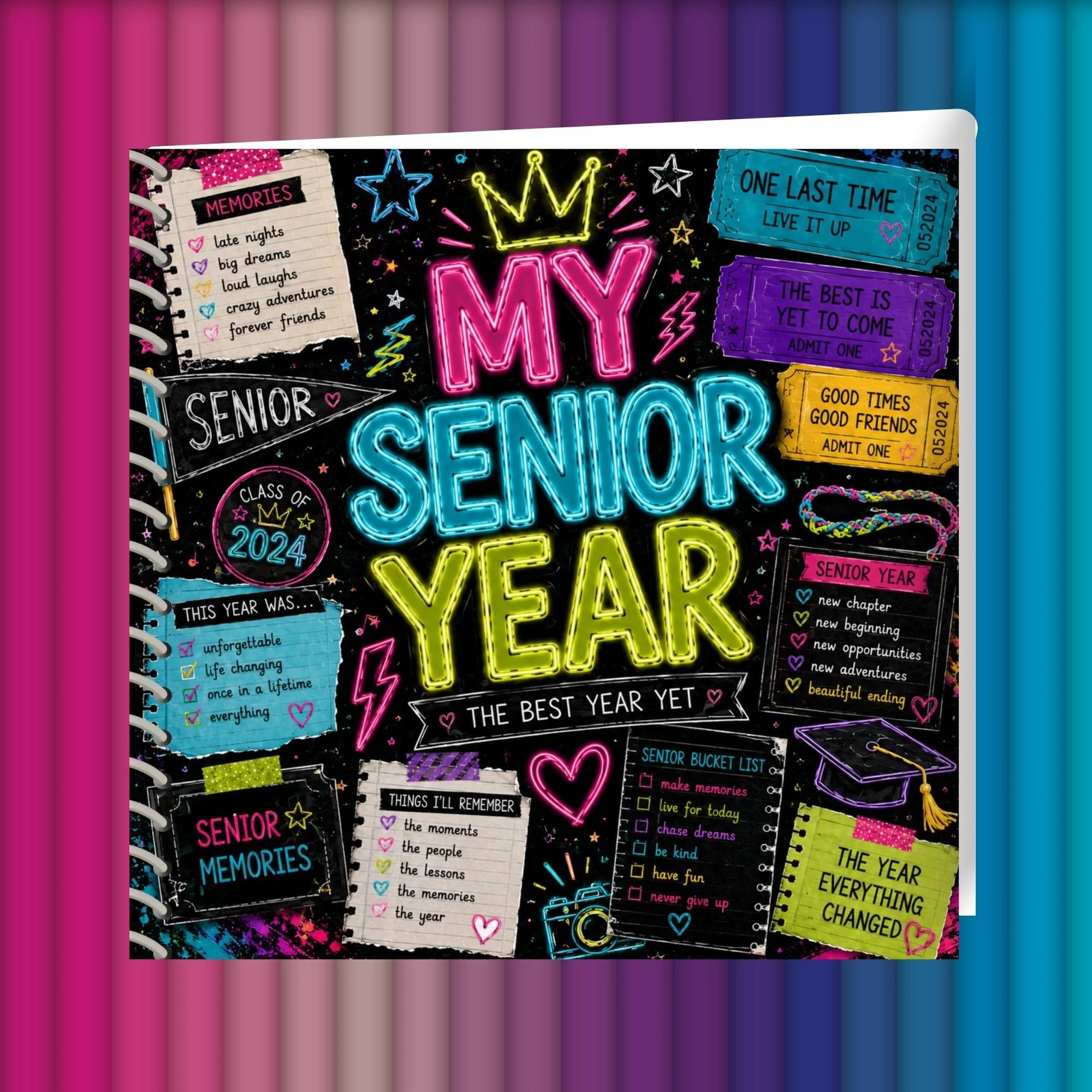 My Senior Year Memorette Classic Scrapbook