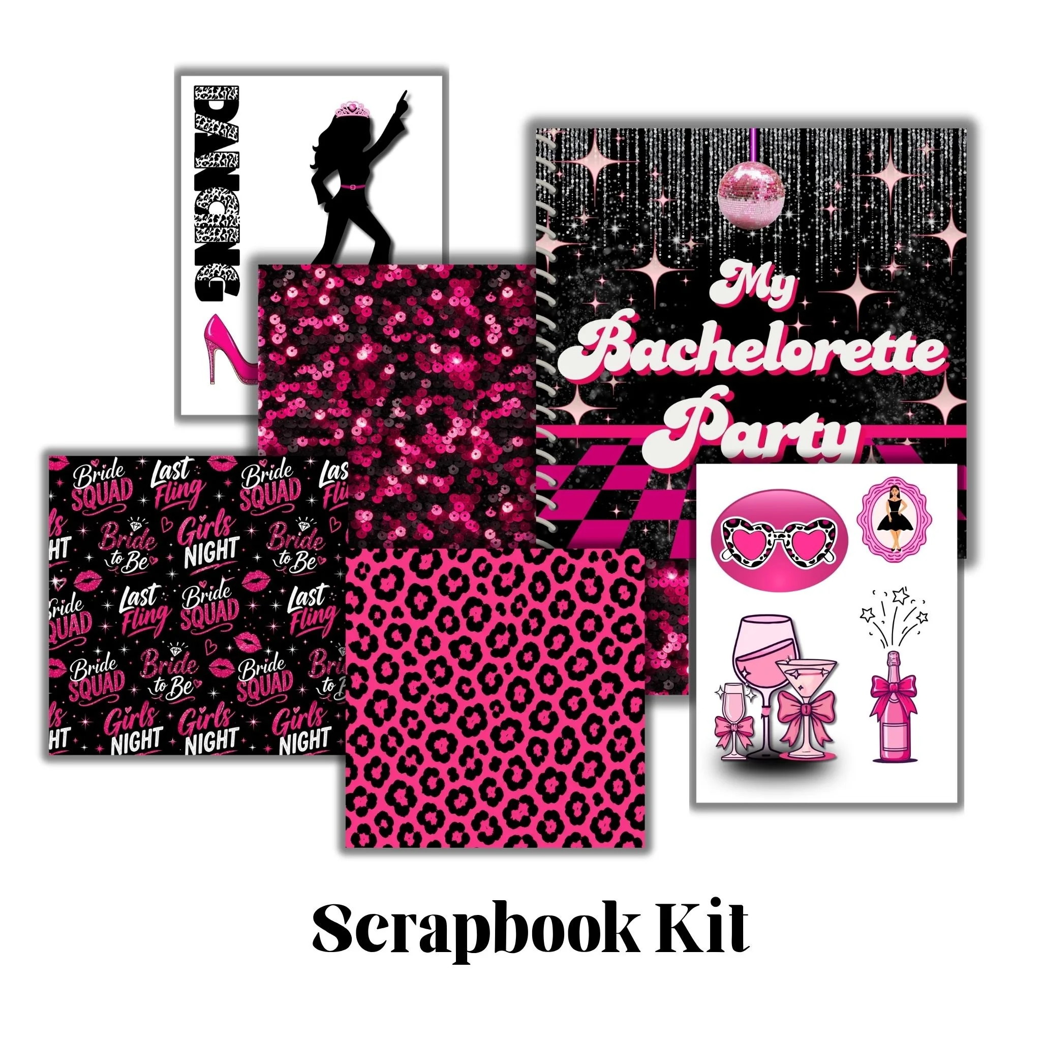 Bachelorette Party Scrapbook Kit