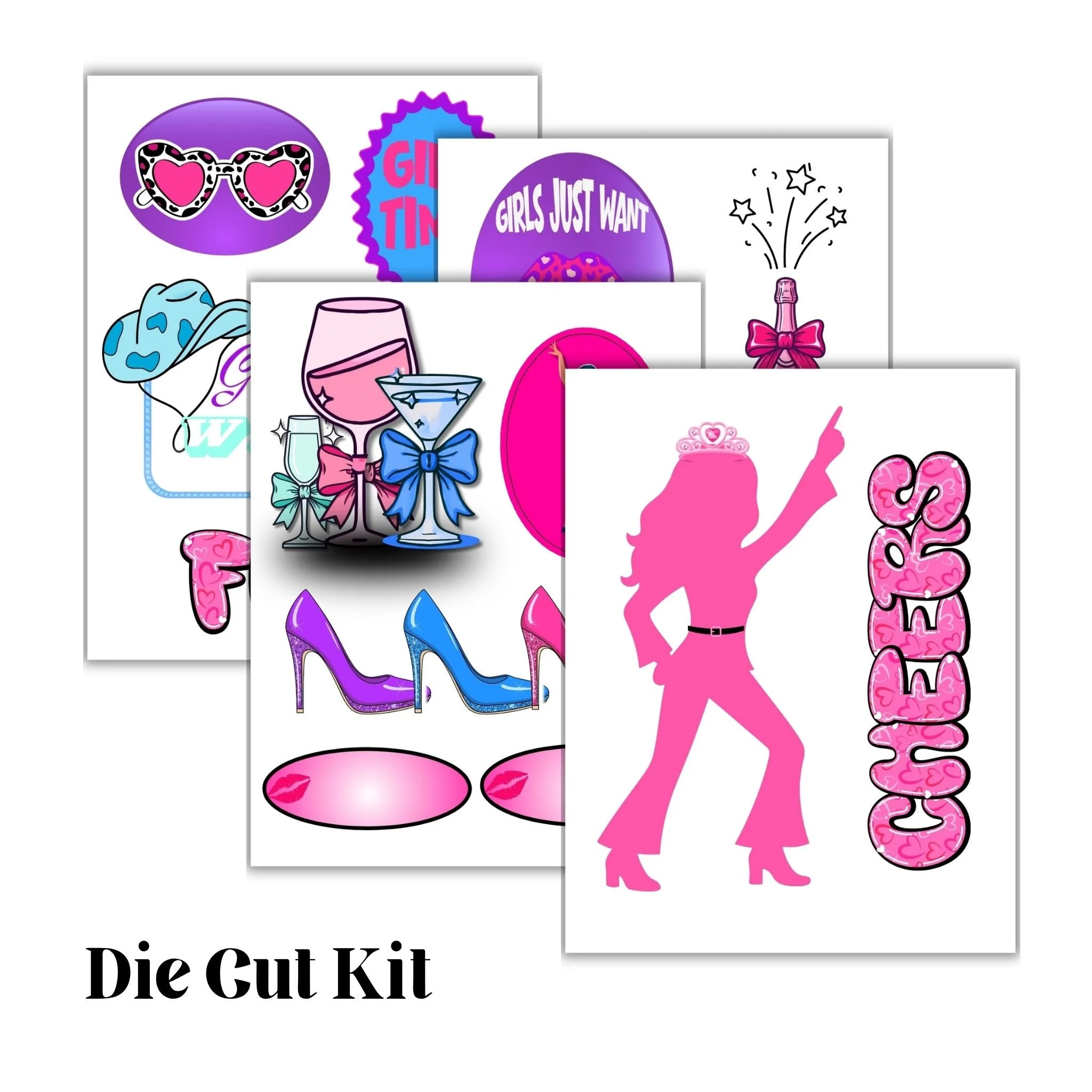 Girl's Night Out Die Cut Pack