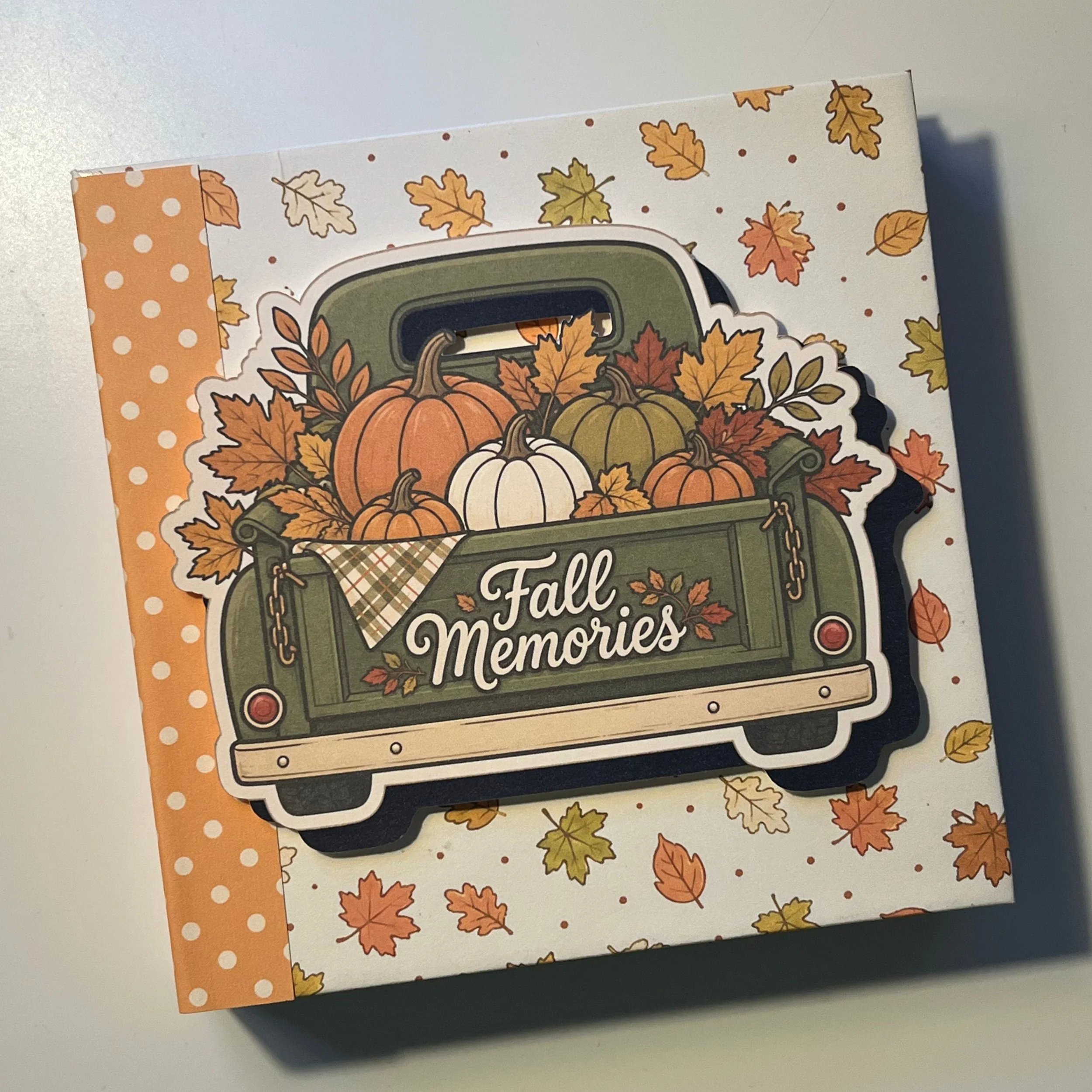 Fall Memories Interactive Scrapbook Kit