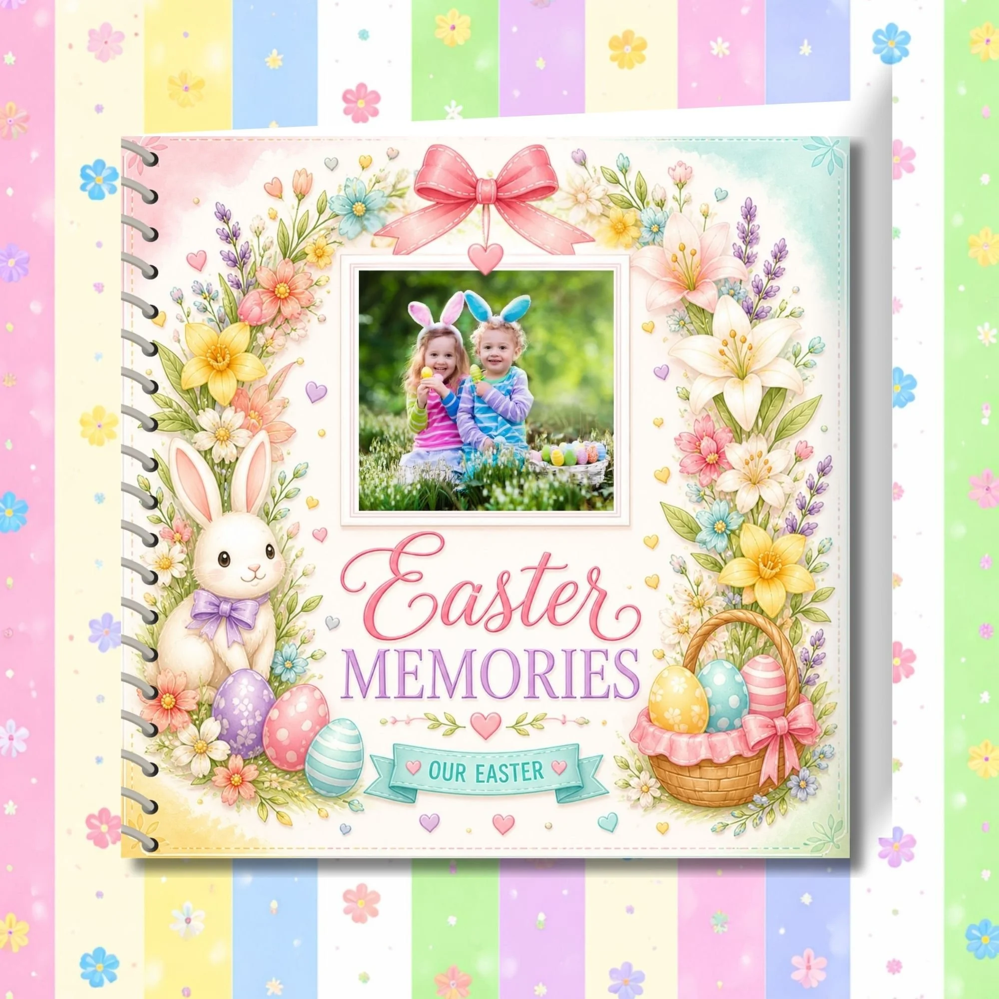 Easter Memorette  Personalized Scrapbook