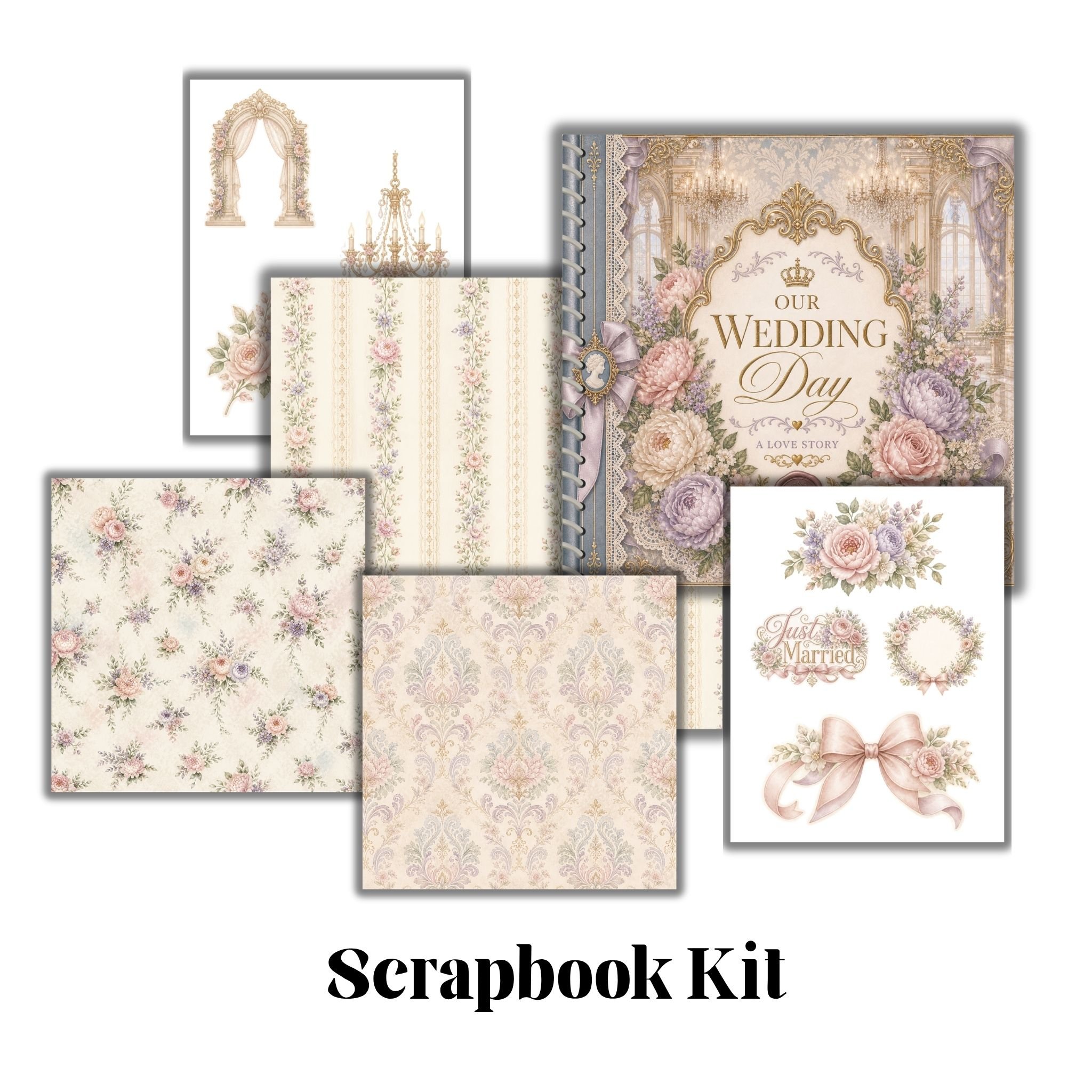 Wedding Scrapbook Kit
