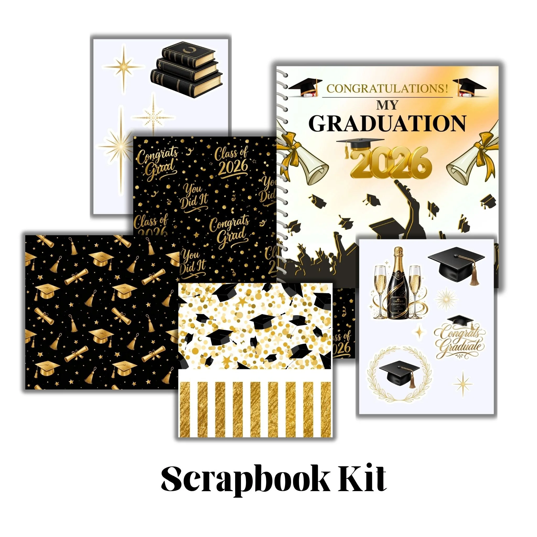 Graduation Scrapbook Kit