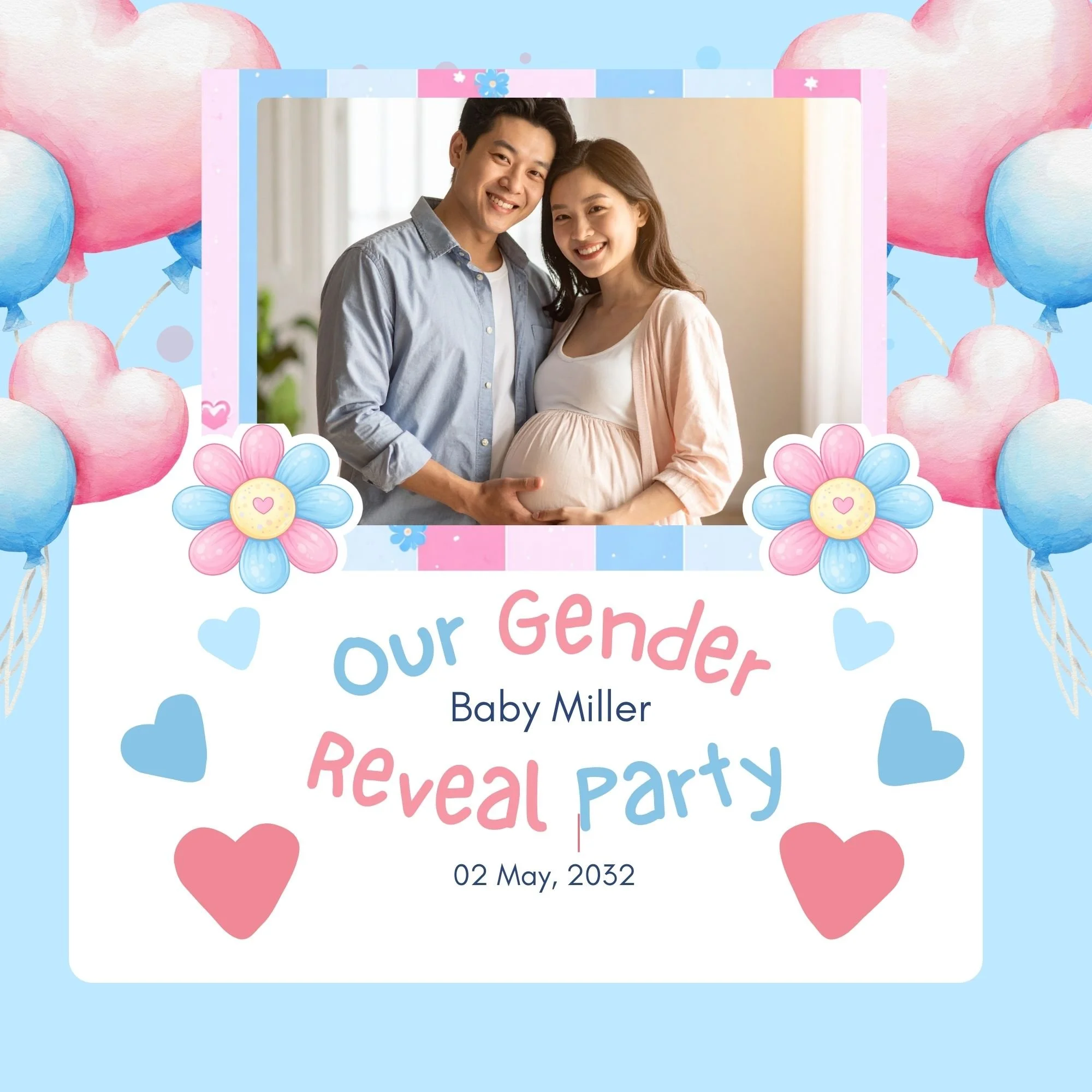 Image of Gender Reveal Memorette