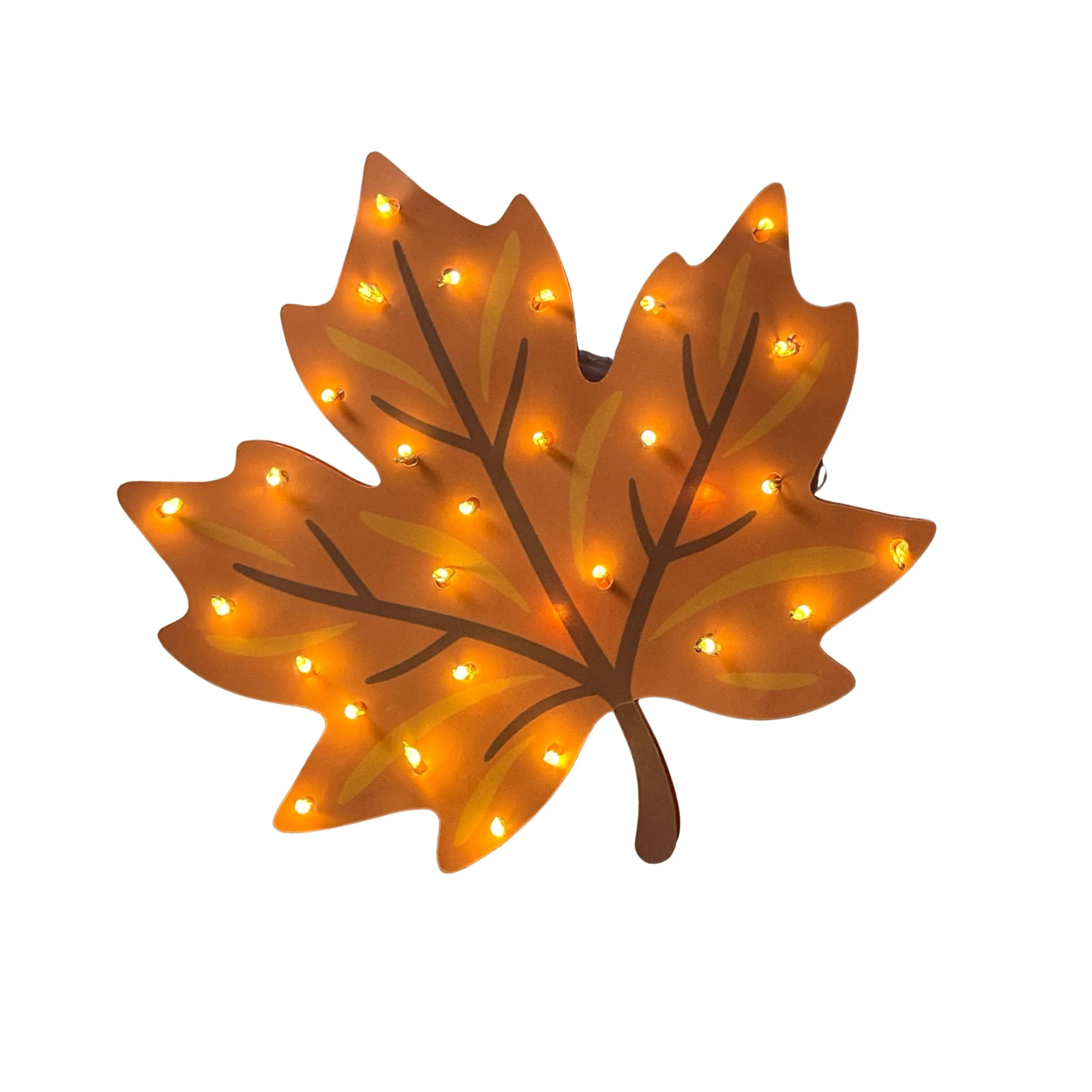 Fall Leaf Light-Up Die Cut