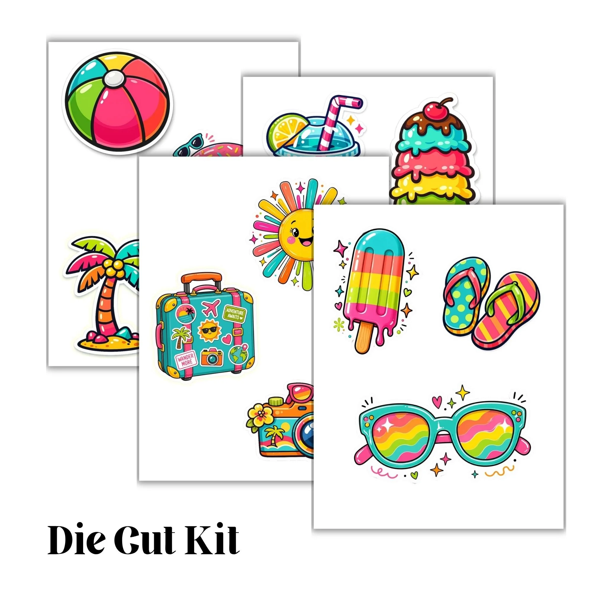 Summertime Die Cut Pack
