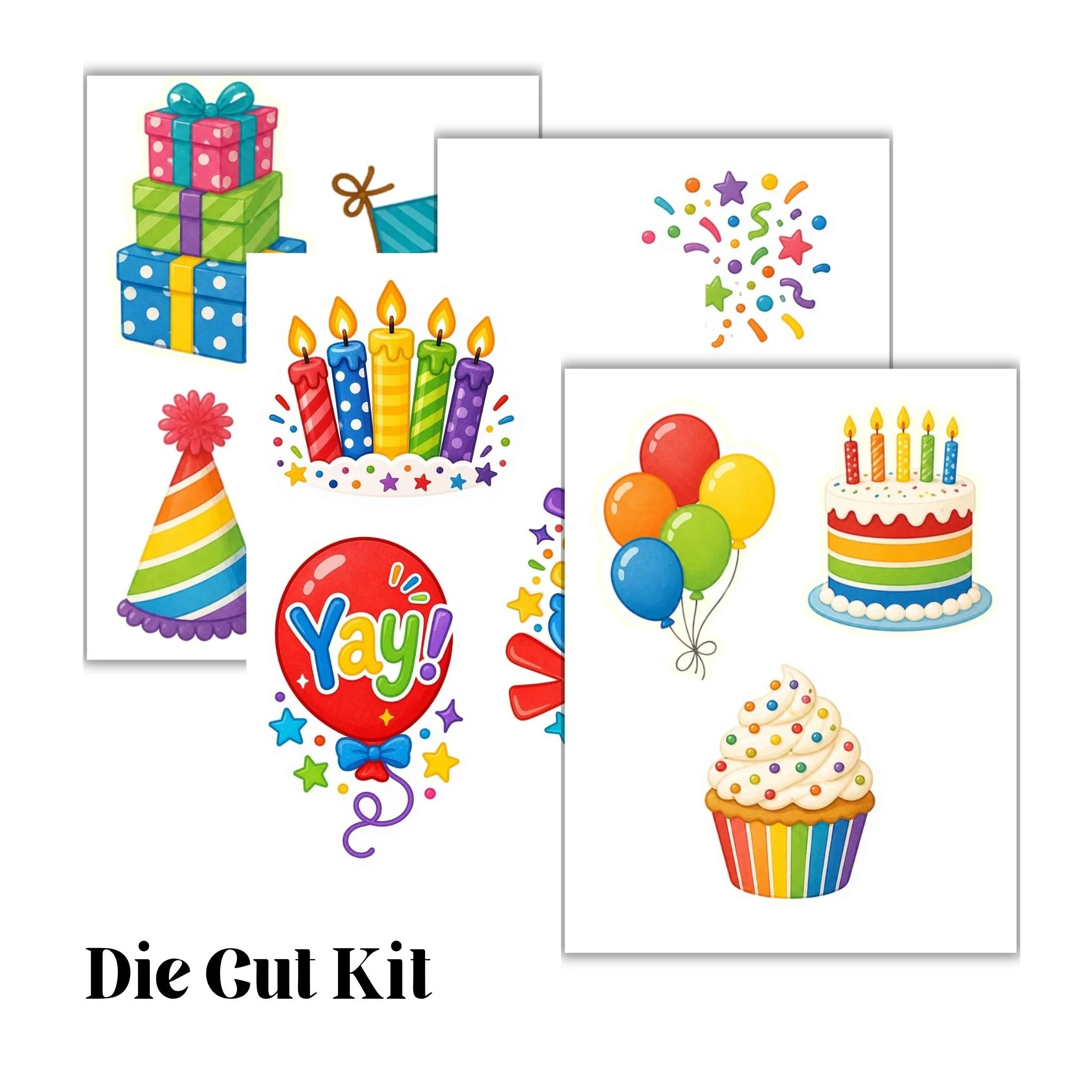 Birthday Die Cut Pack