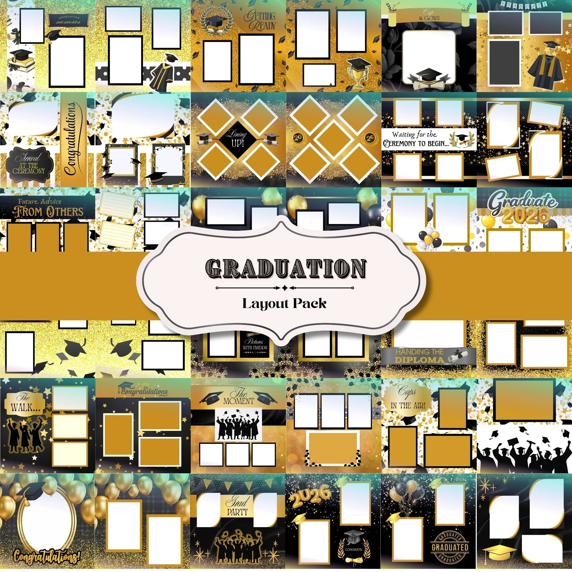 Graduation Layout Pack