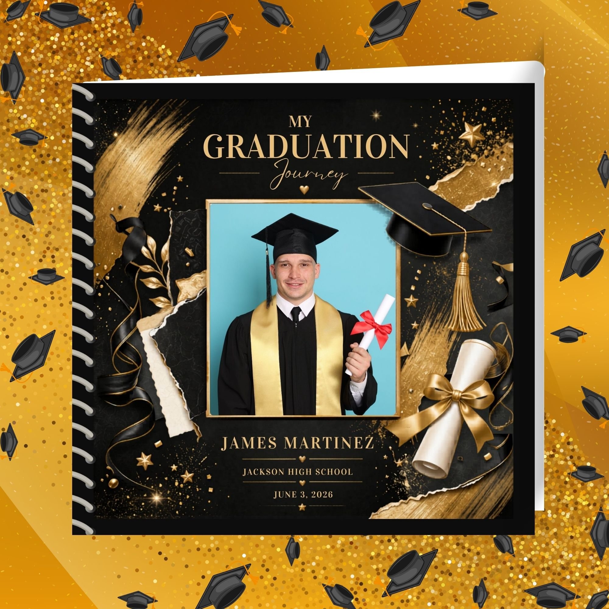 Graduation Memorette Personalized Scrapbook