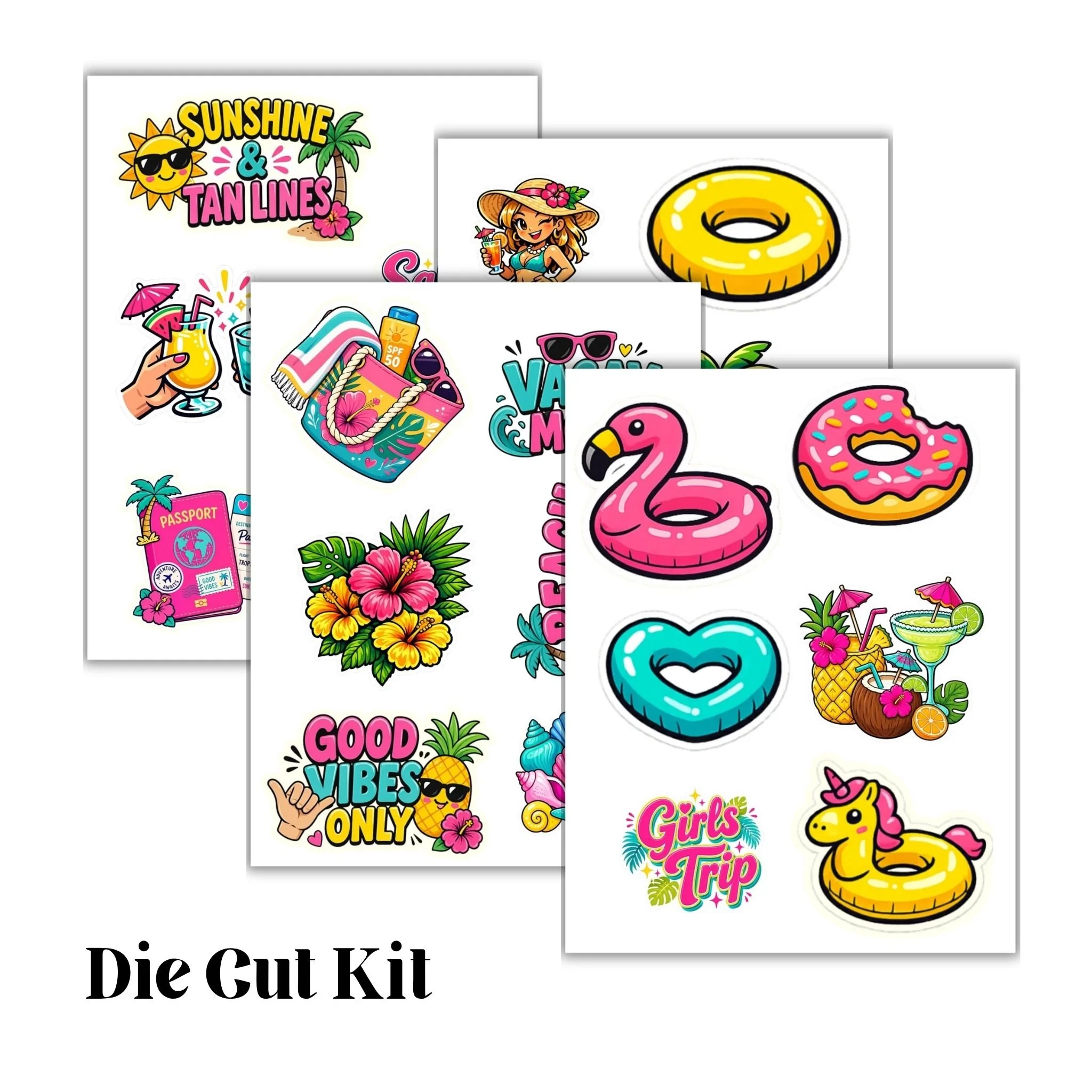 Girl's Trip Die Cut Pack