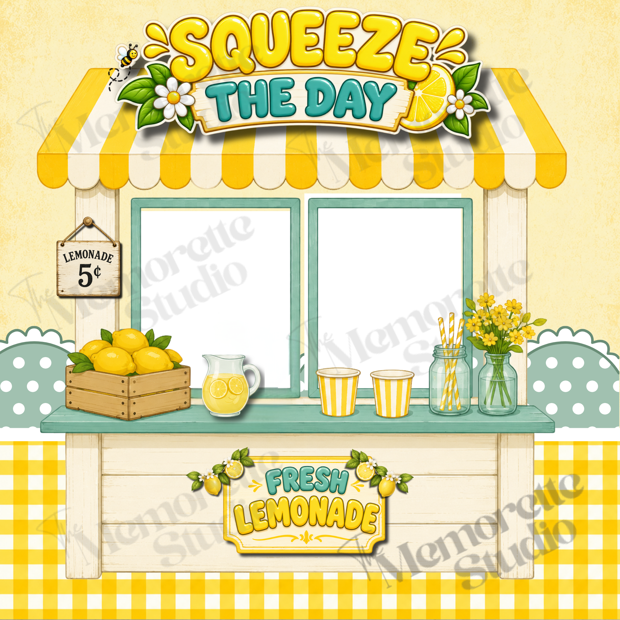 Squeeze the Day Lemonade Stand Page Kit