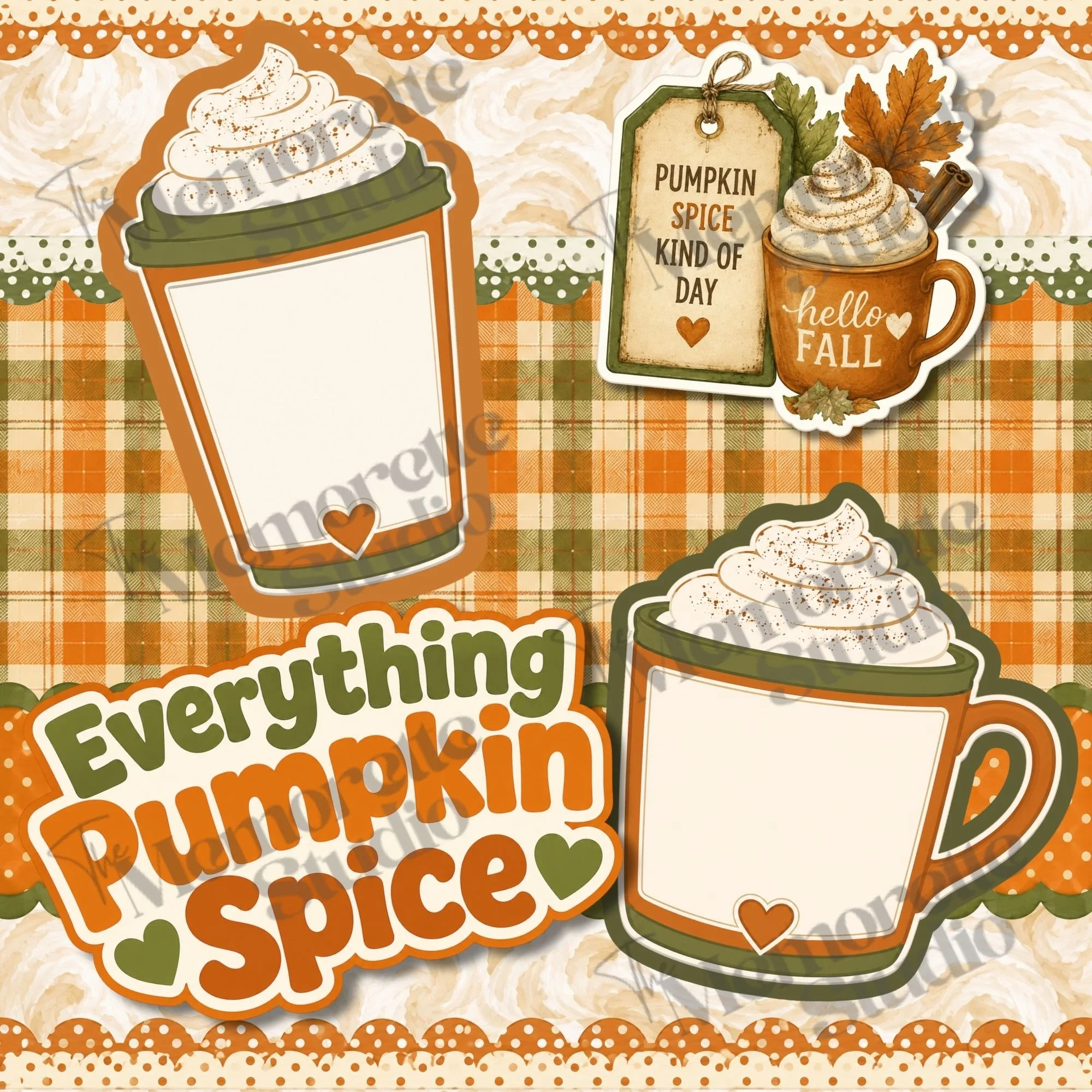 Everything Pumpkin Spice Page Kit