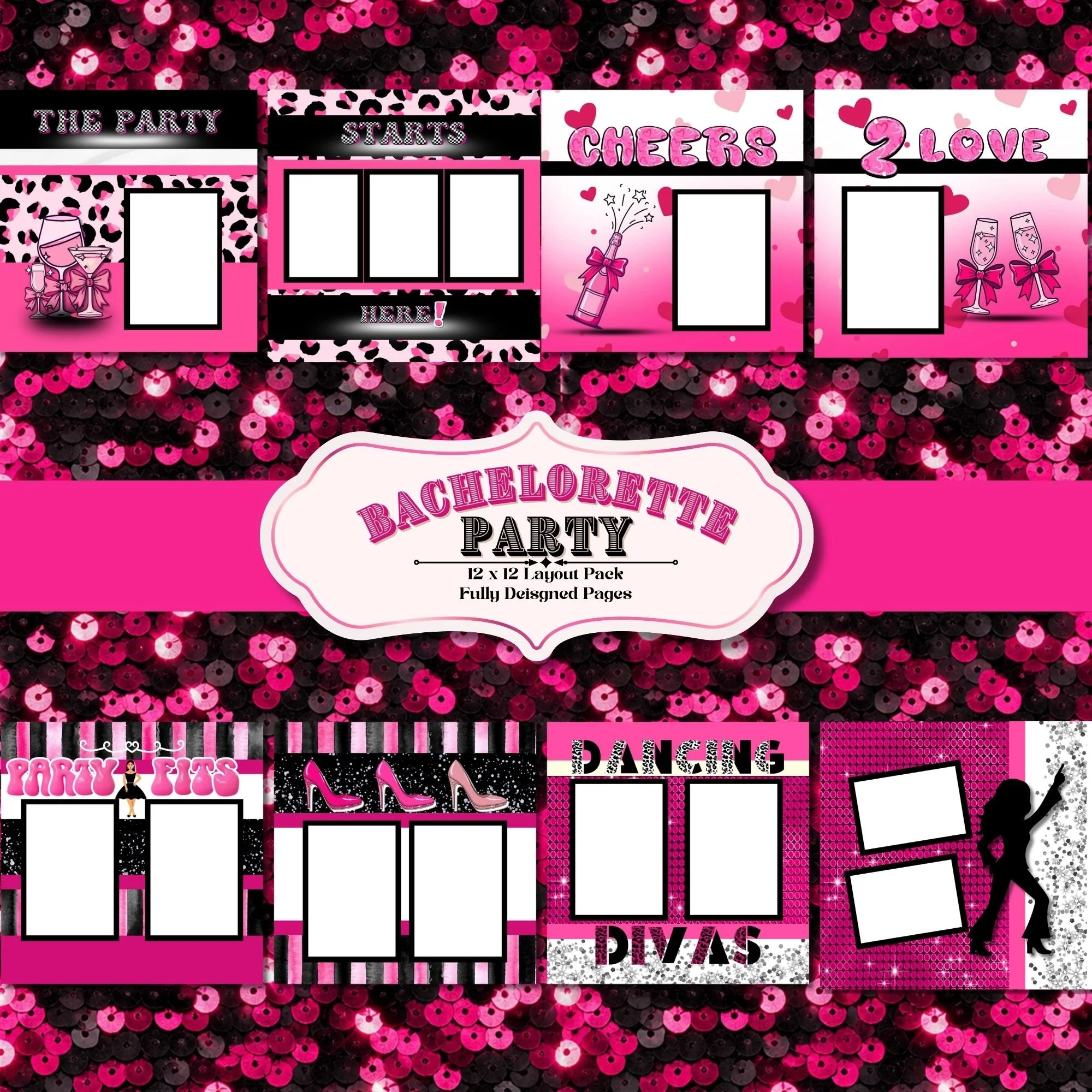 Bachelorette Party Page Kit