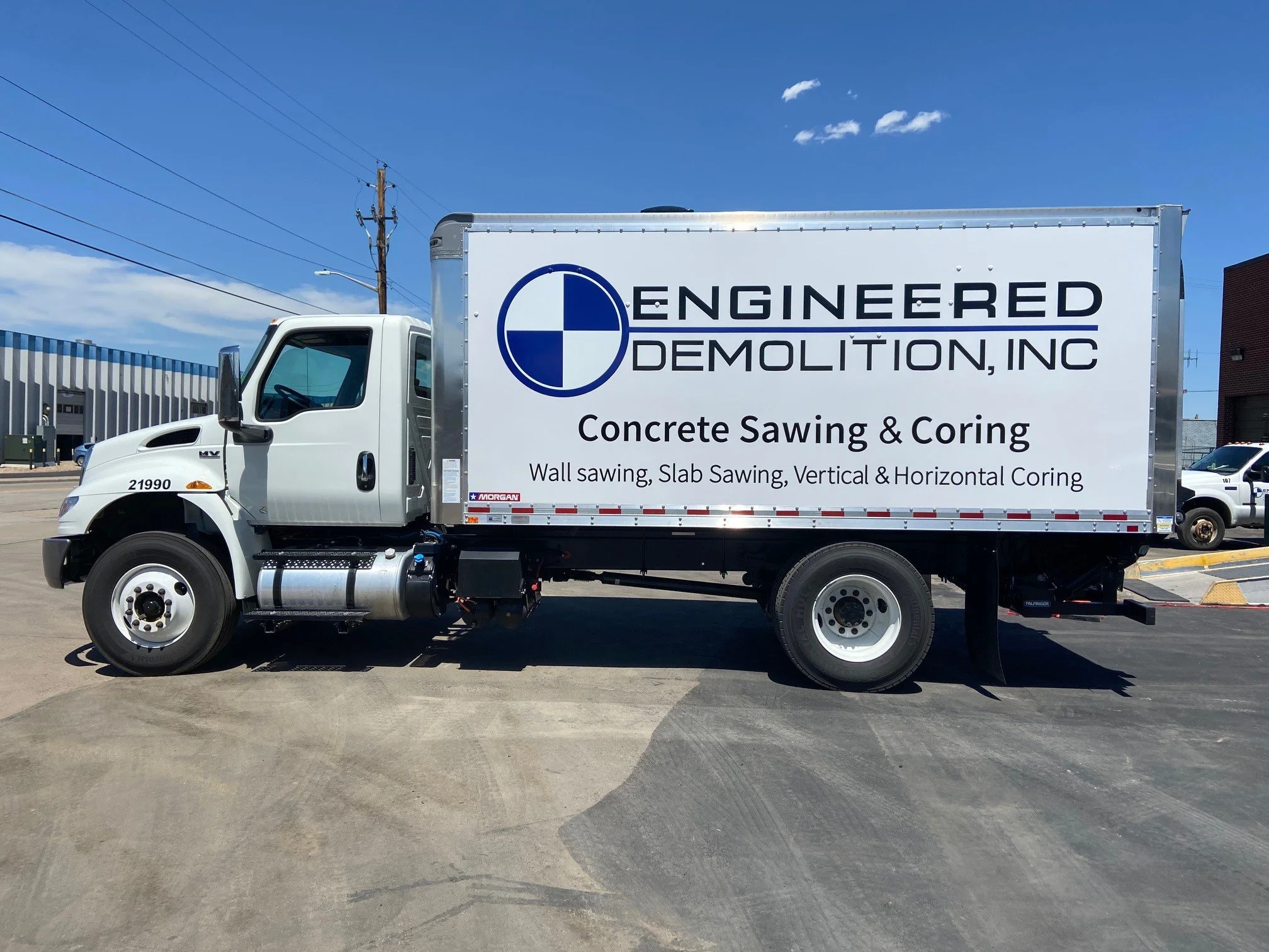 concrete saw cutting and coring and gpr truck in Denver Colorado