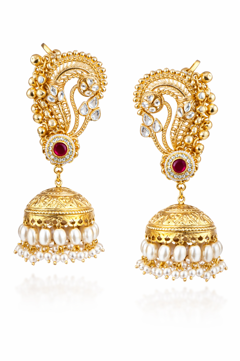 Royal Kaanphool Earrings