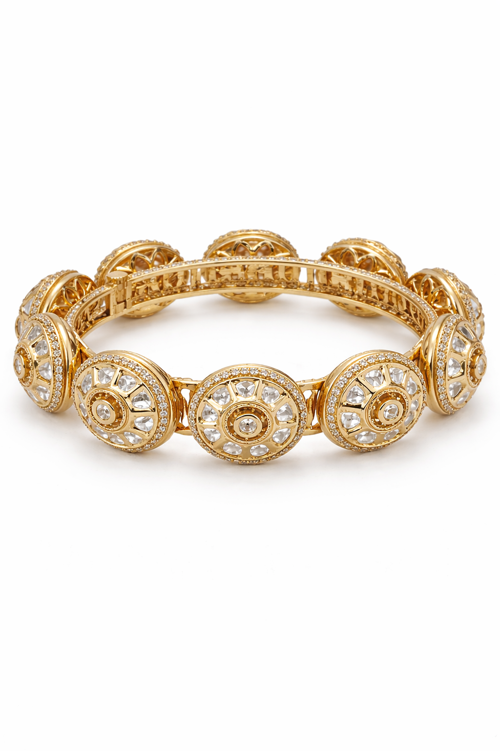 Luxe Polki Cut Openable Bangle-2.png