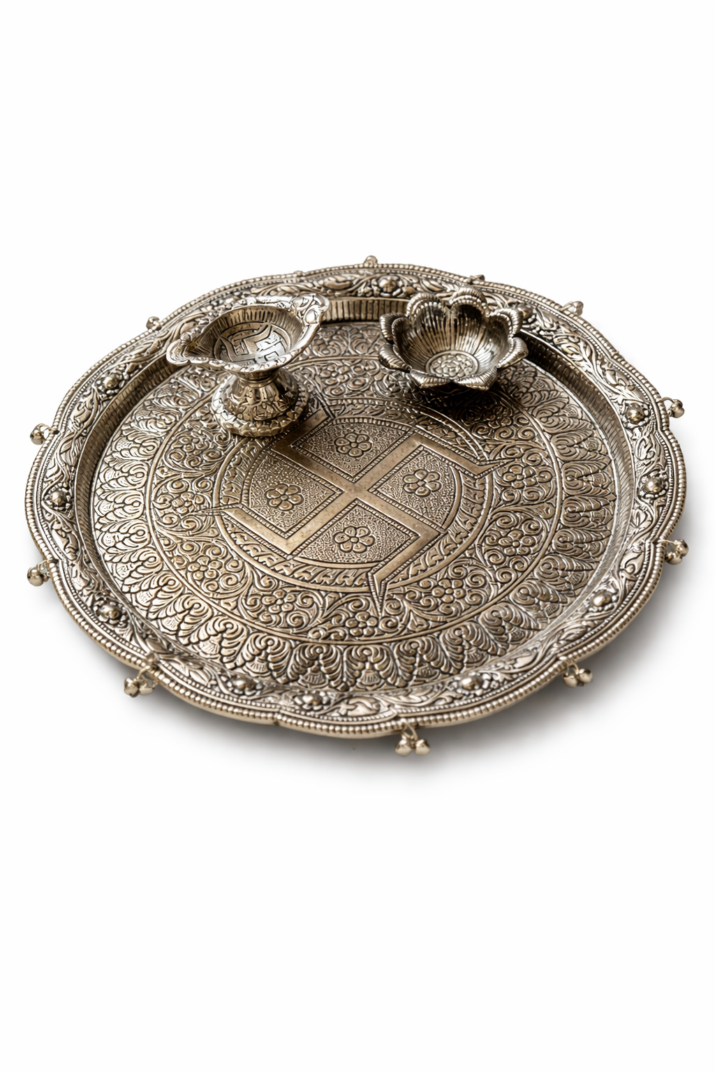 Royal Puja Thali Set