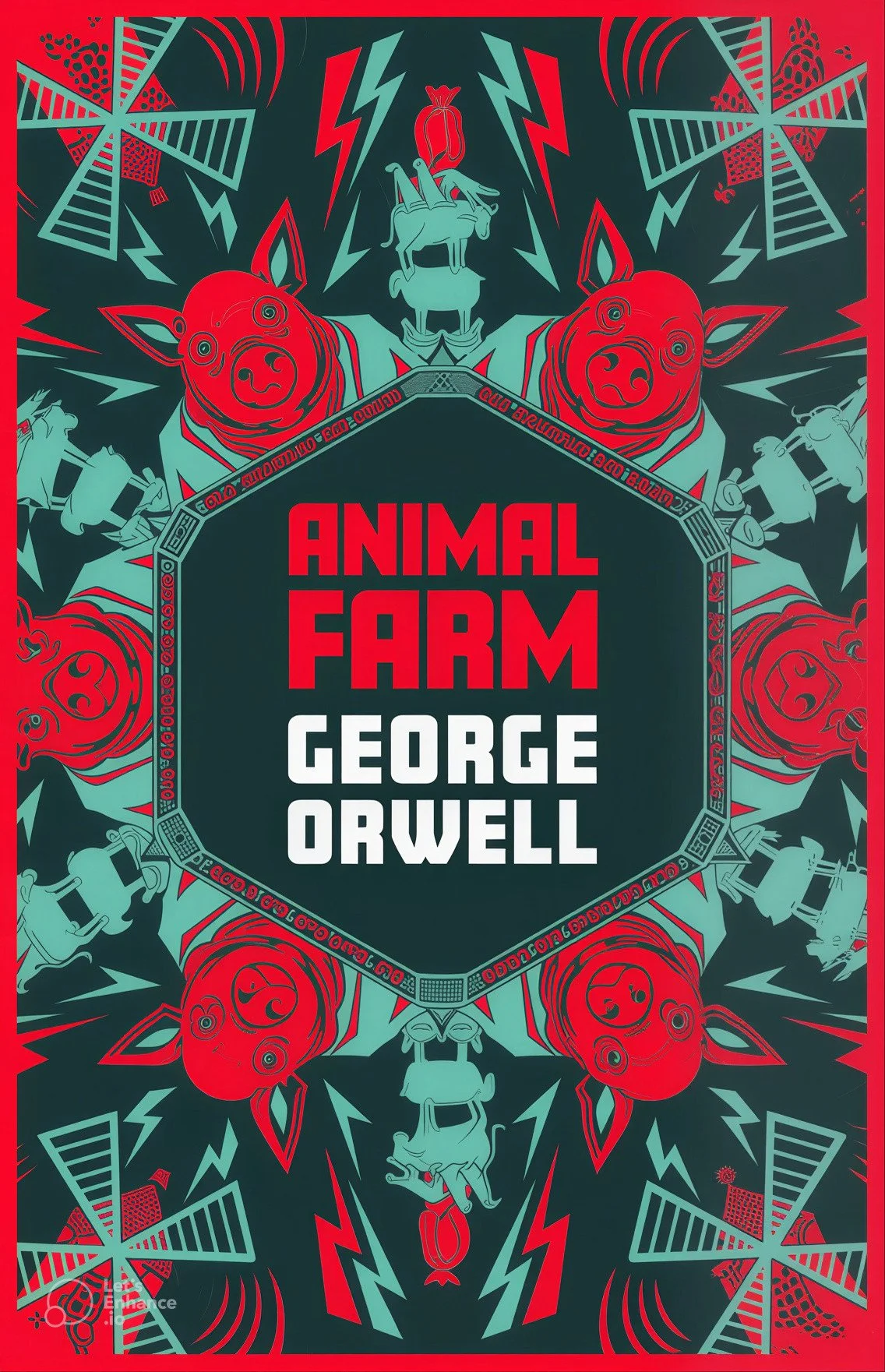 Front cover art of George Orwell's 1984