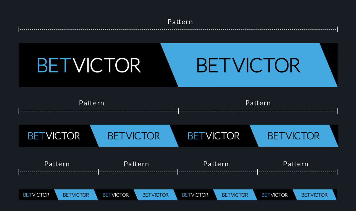 Screenshot of a page taken from the BetVictor brand guidelines