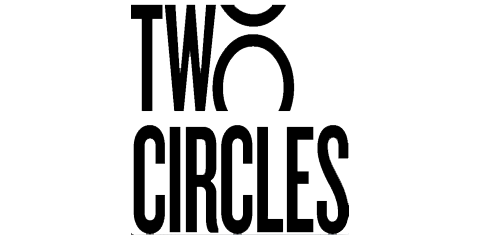 Text reading 'Two Circles' in a stylized font.