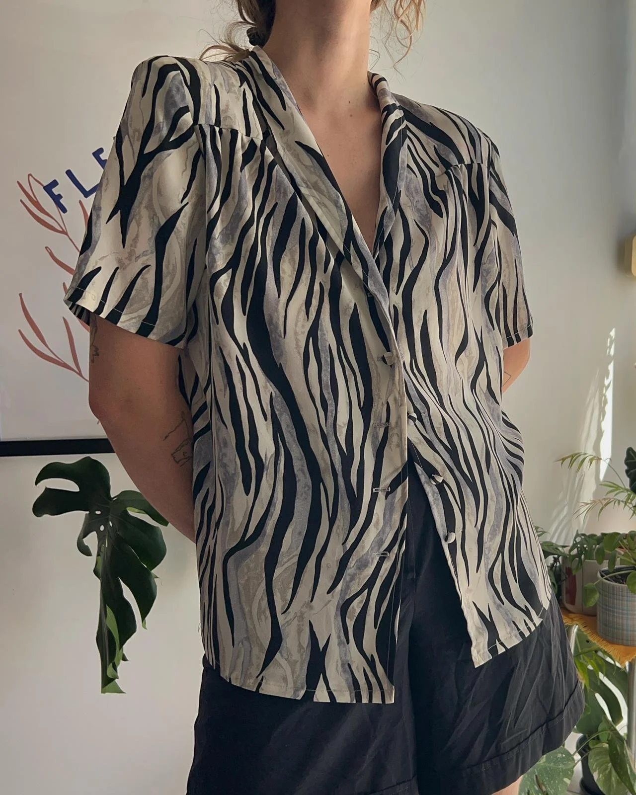 Vintage košulja-Animal print