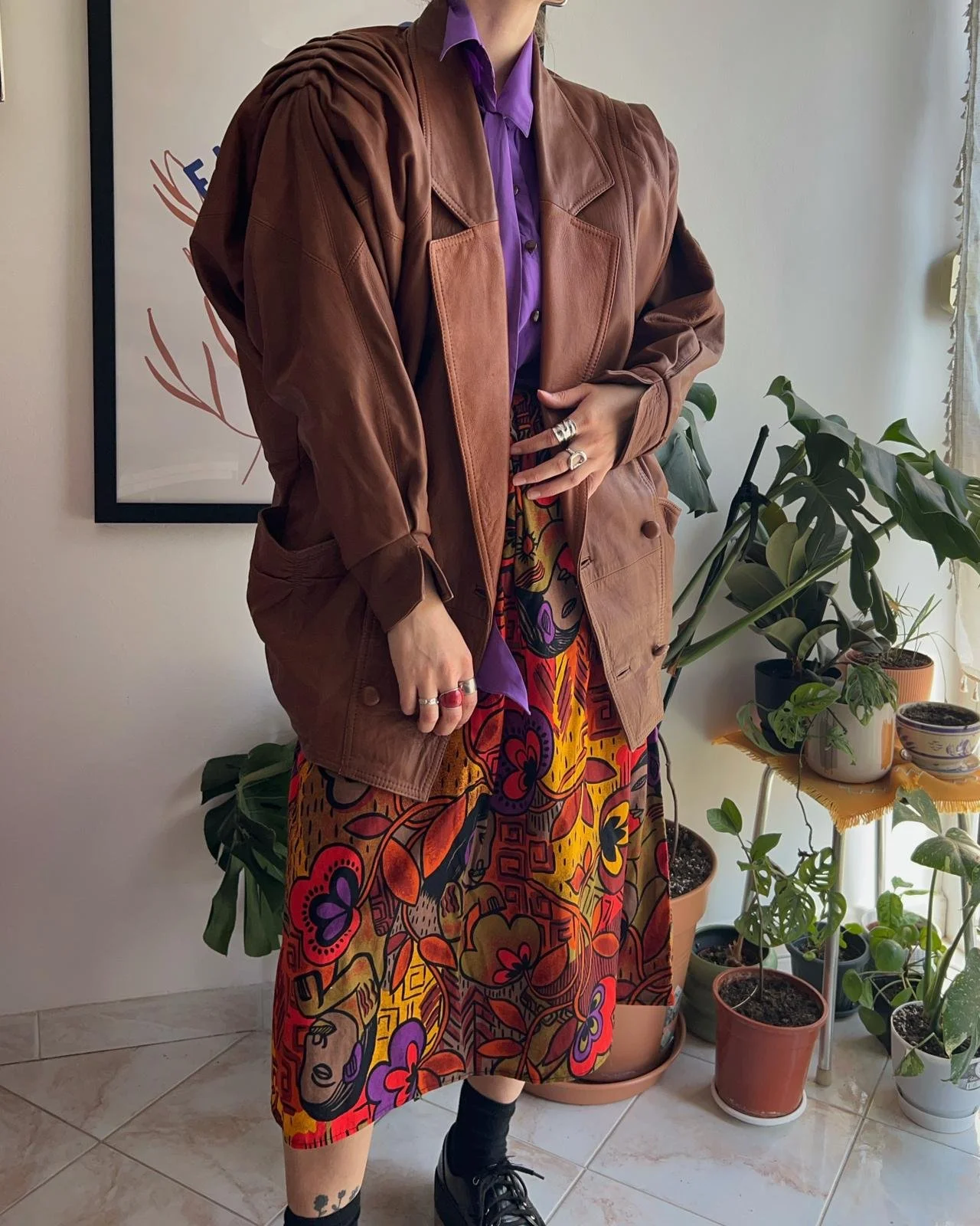 Kožna jakna ( V kroj)