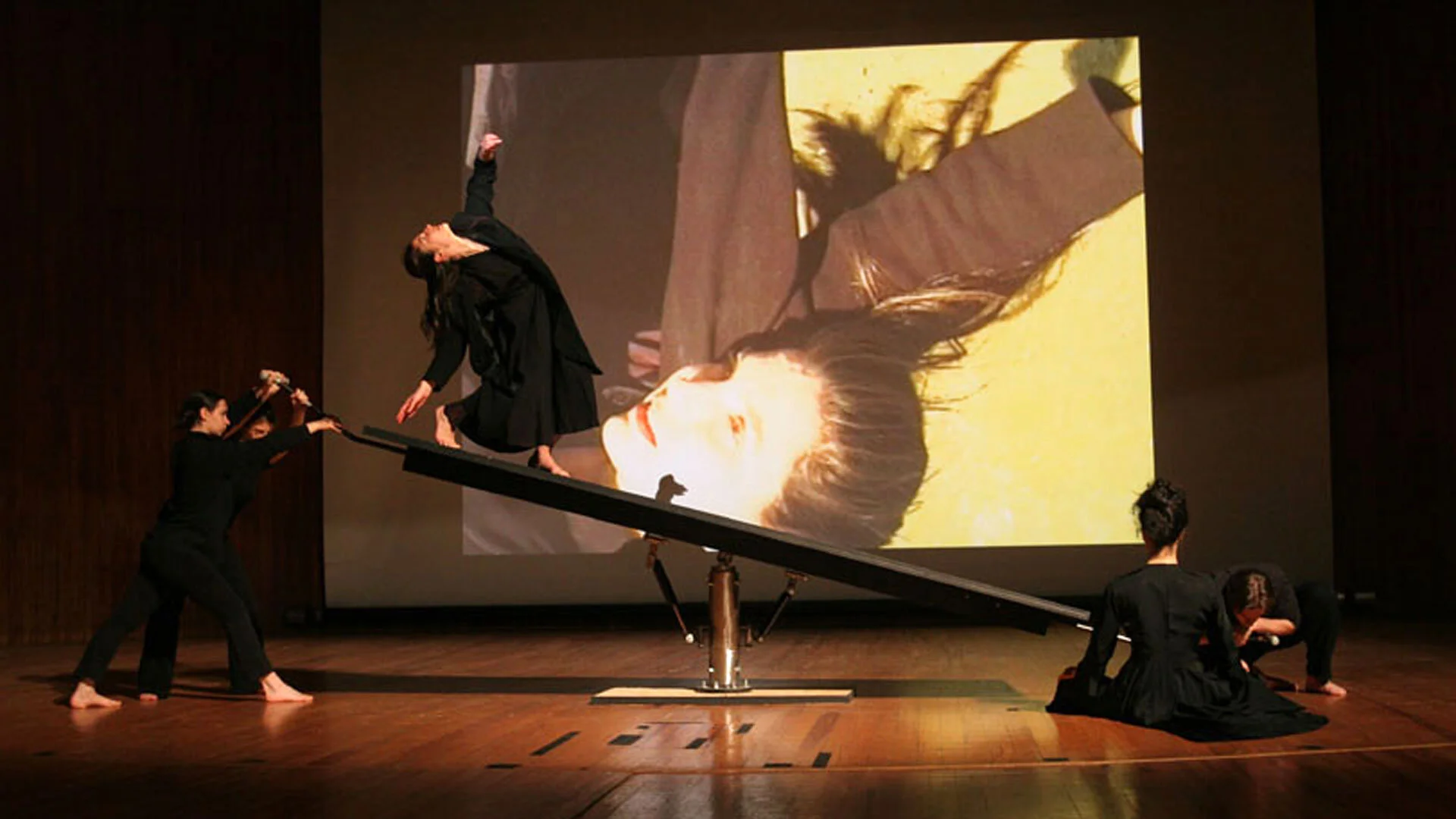 Tilt  A sudden shock, gravity disrupted (in the wake of 911)