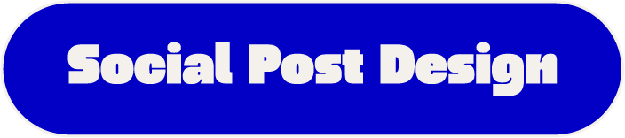 Bannière bleue avec le texte blanc 'Social Post Design'