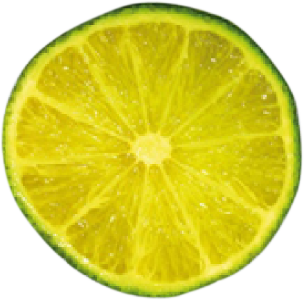 Tranche de citron vert