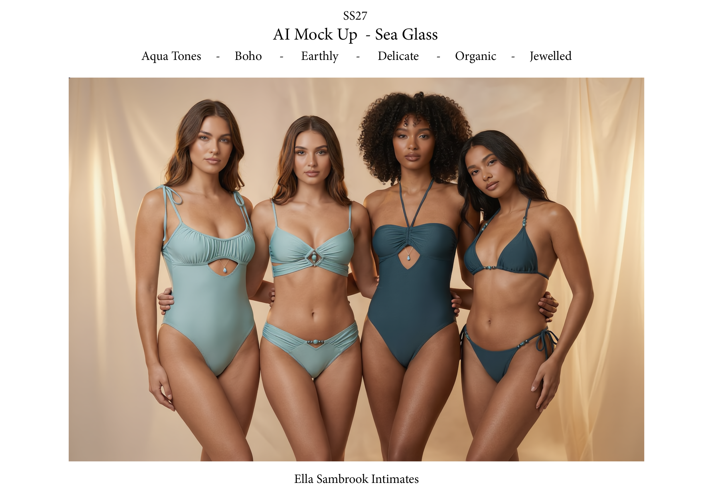 Swimwear Portfolio range plan 